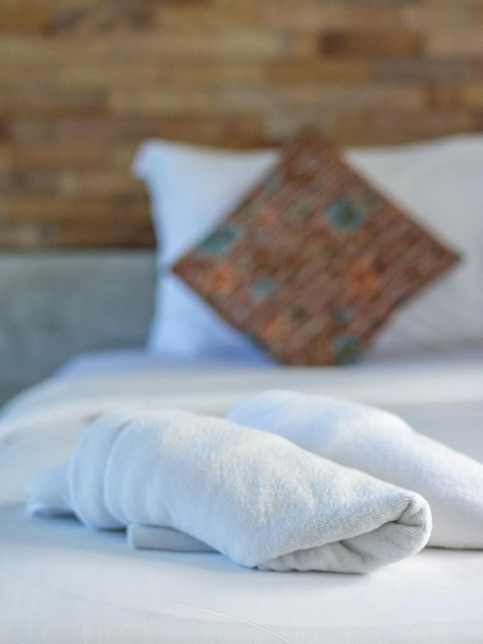 Bed in THANSILA Resort