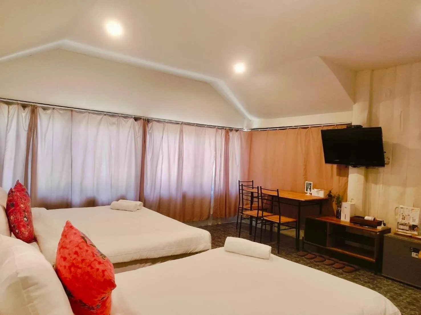 Bed in THANSILA Resort