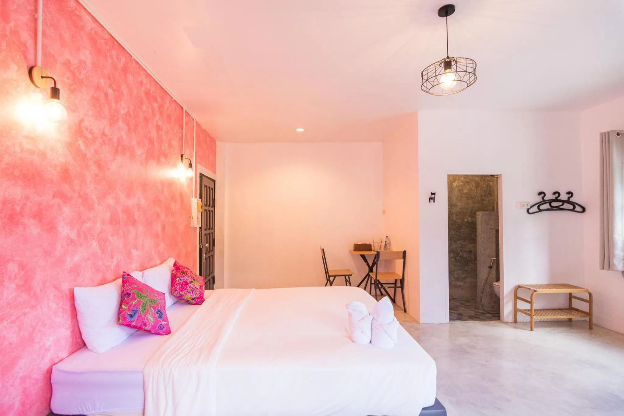 Bed in THANSILA Resort