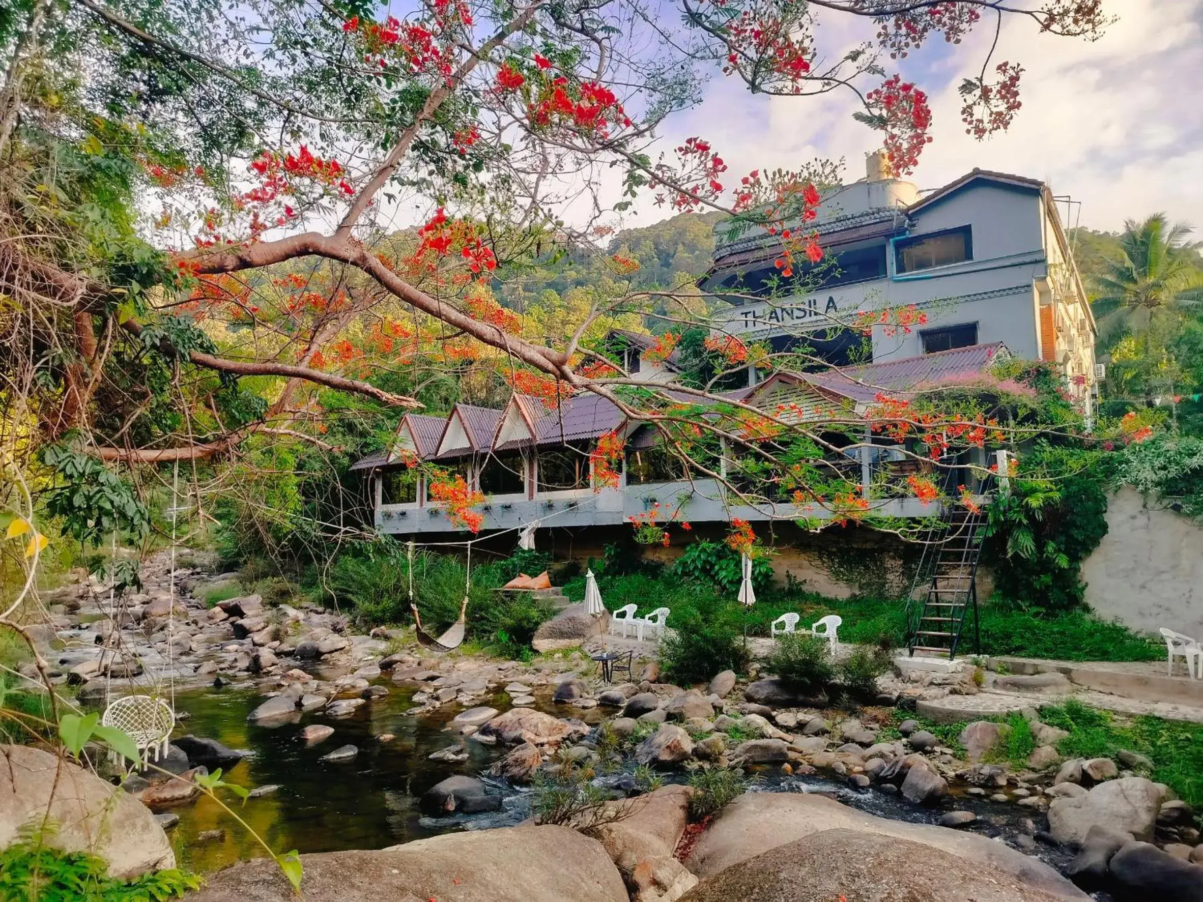 Property building in THANSILA Resort Property building in THANSILA Resort