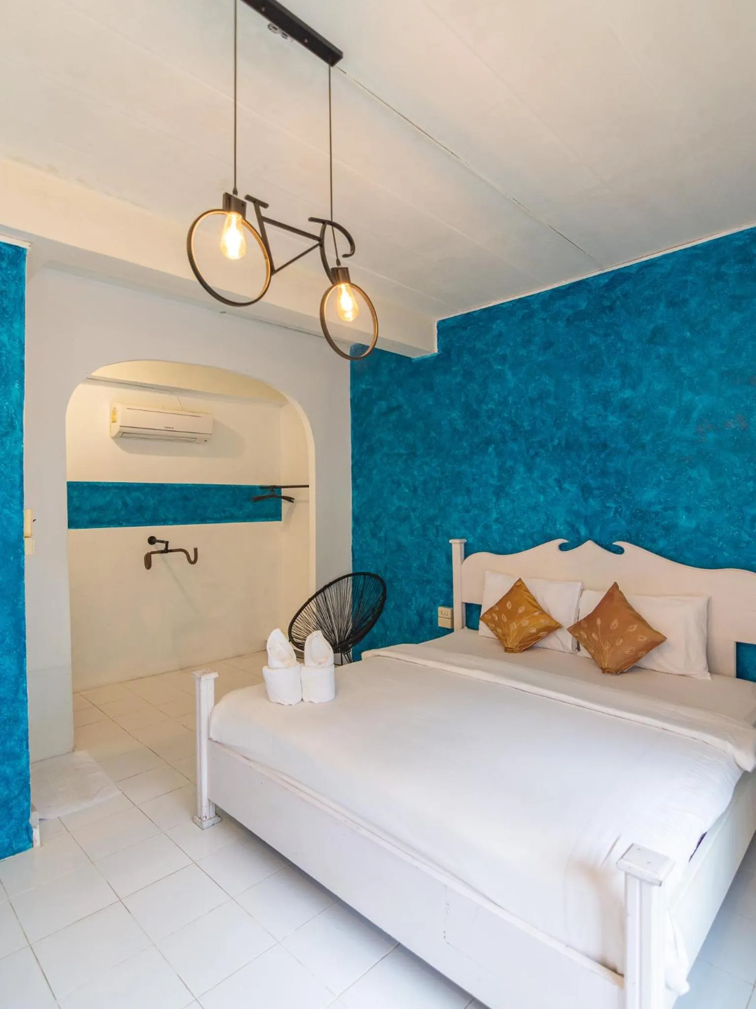 Bed in THANSILA Resort