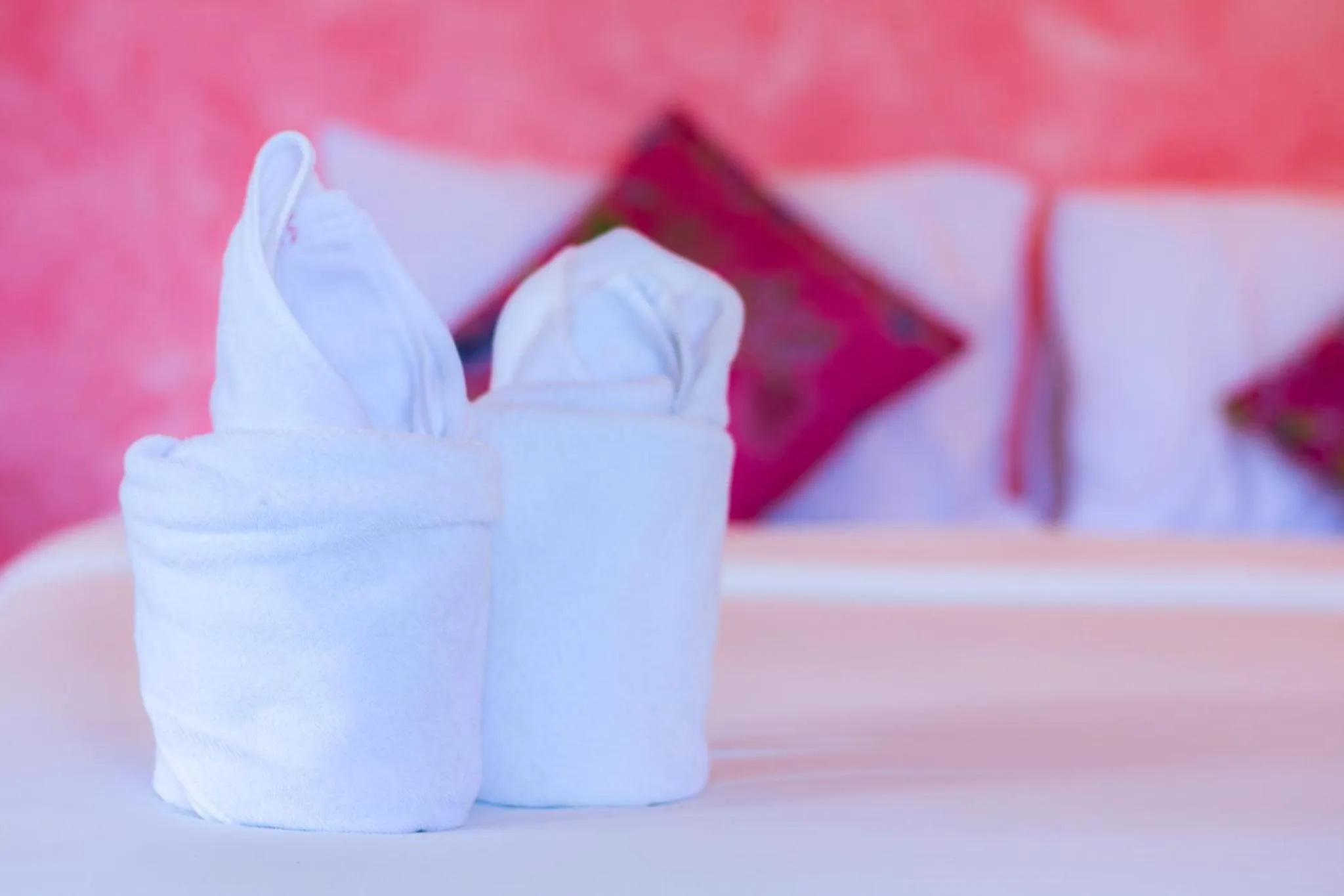 Bed in THANSILA Resort