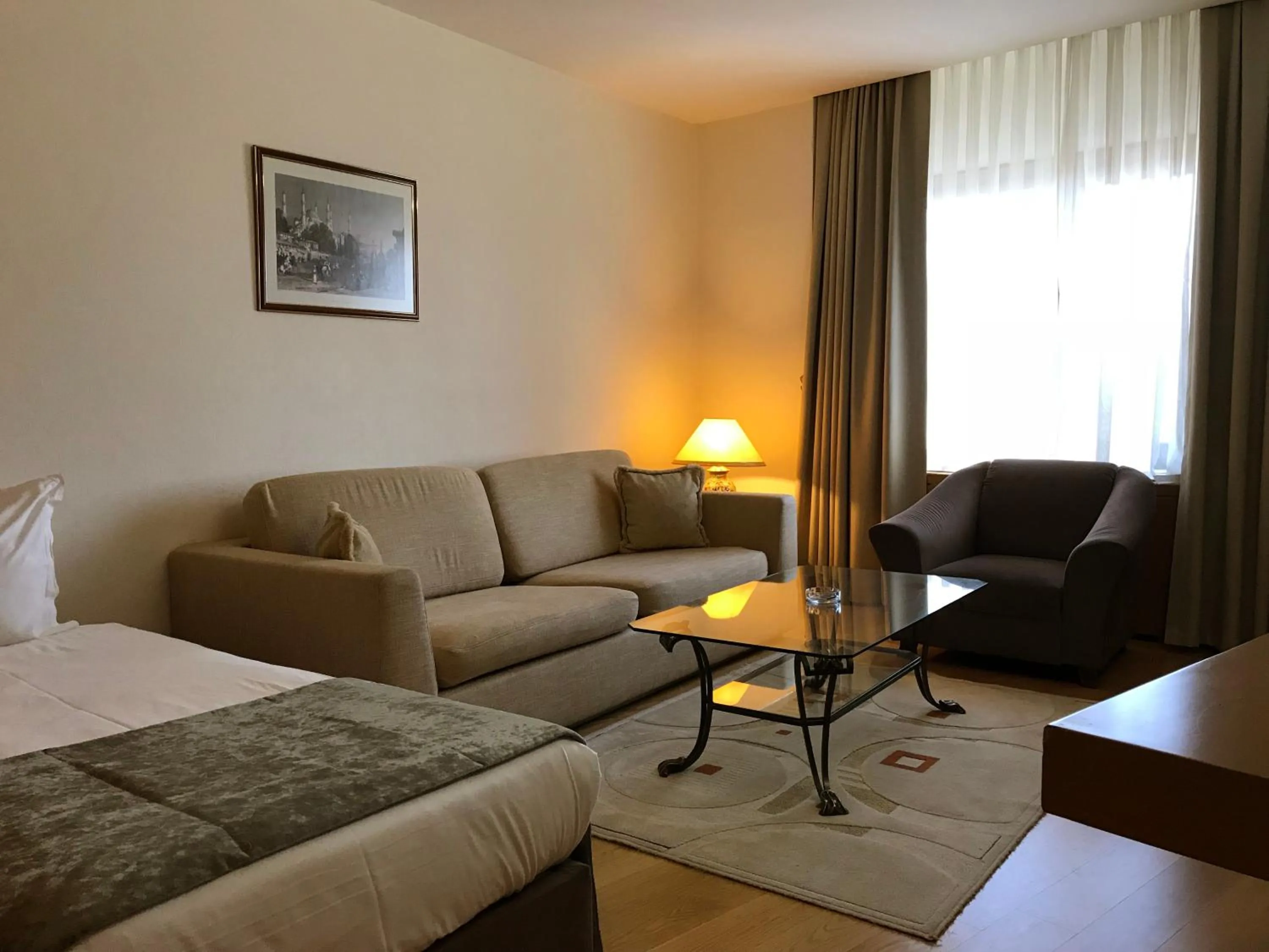 Living room in Surmeli Istanbul Hotel