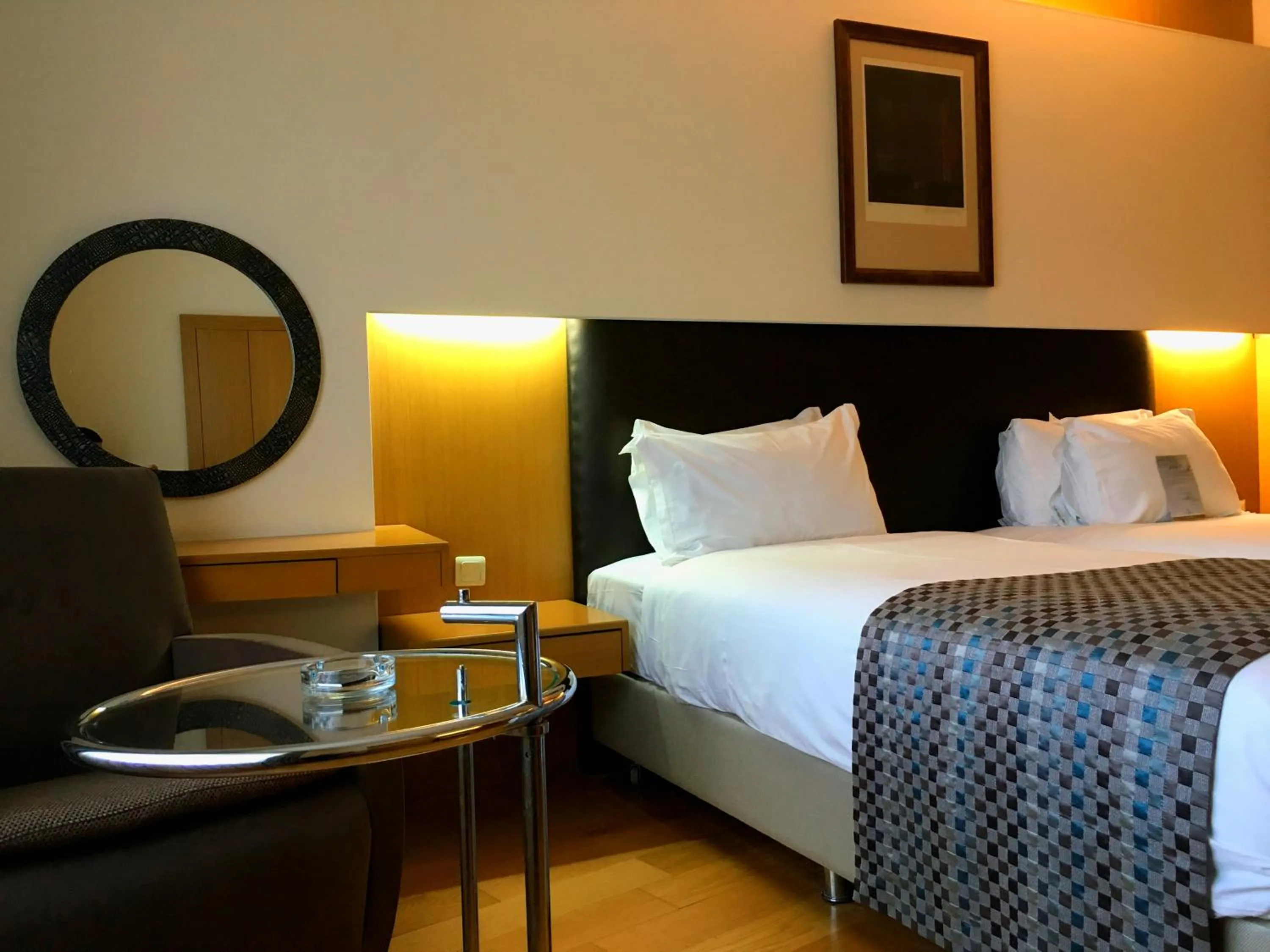 Bed in Surmeli Istanbul Hotel