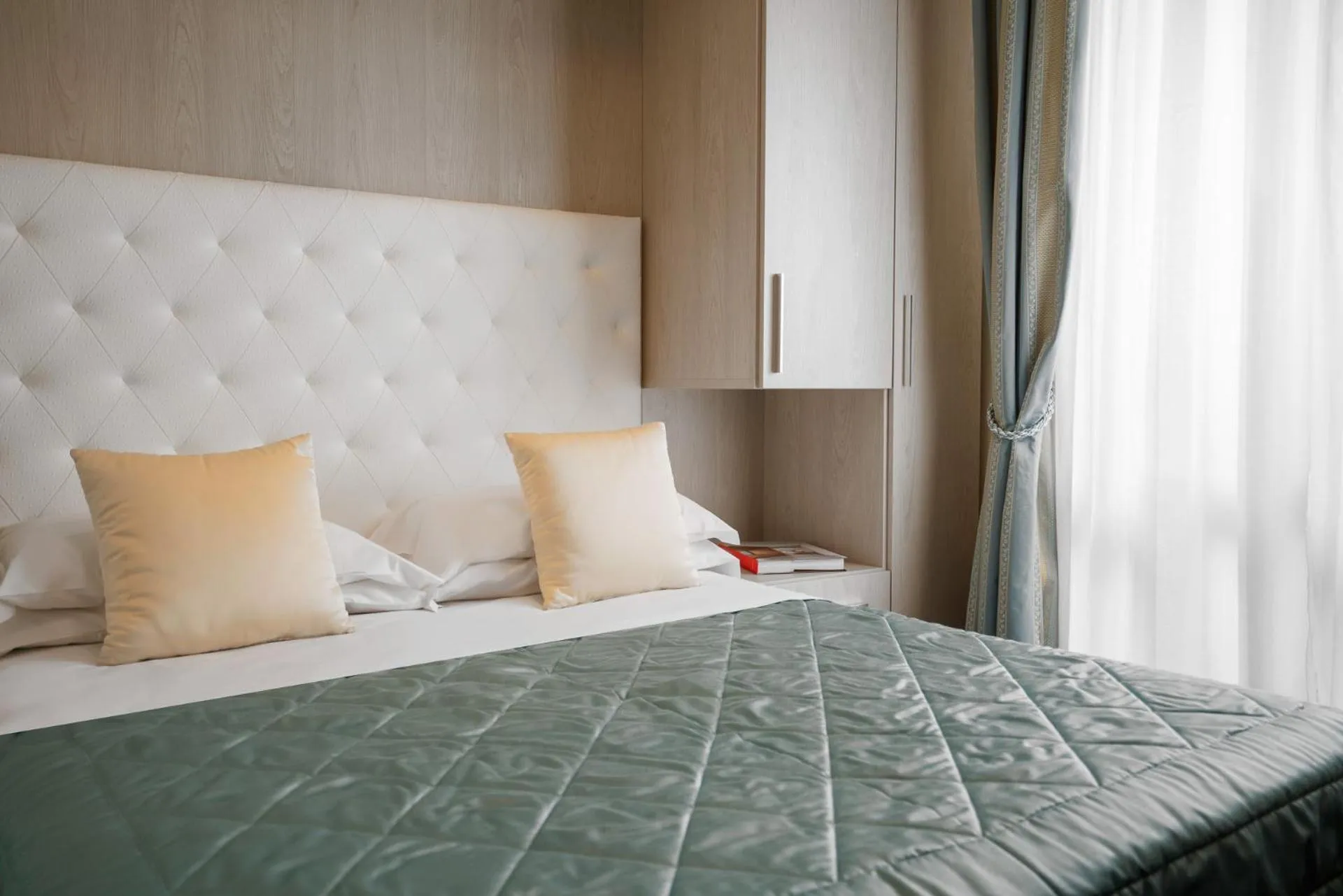 Bed in Hotel Re Enzo