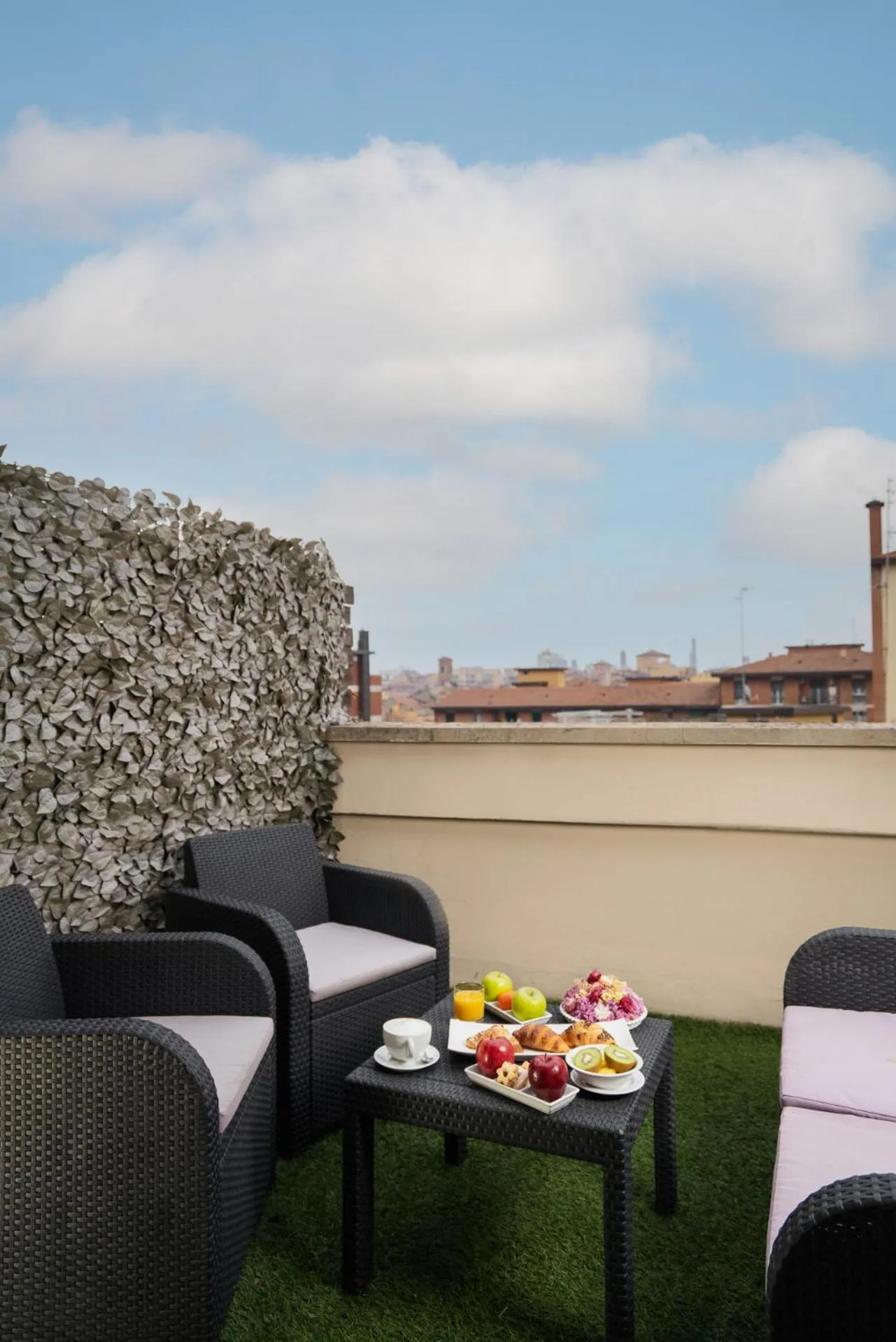 Balcony/Terrace in Hotel Re Enzo