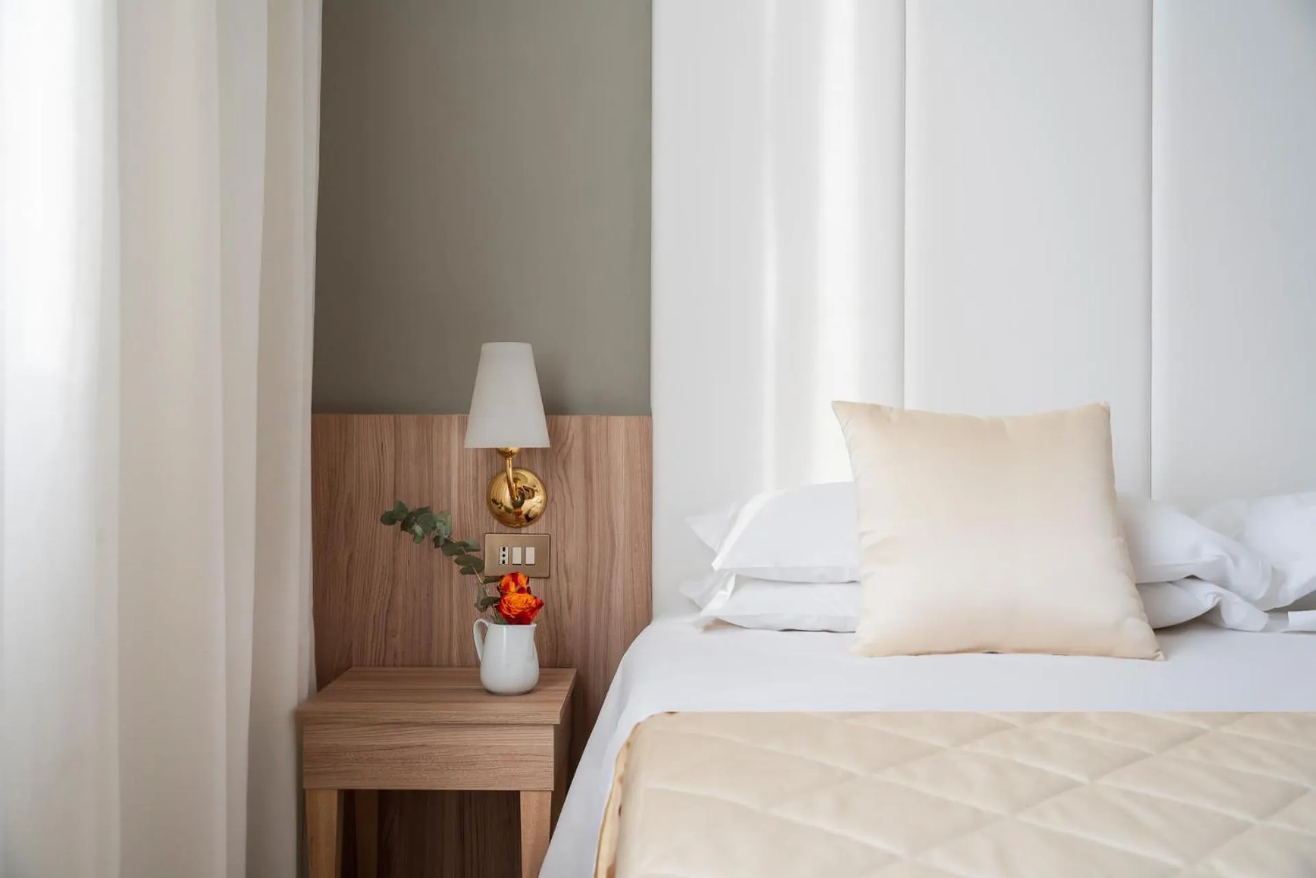 Bedroom, Bed in Hotel Re Enzo