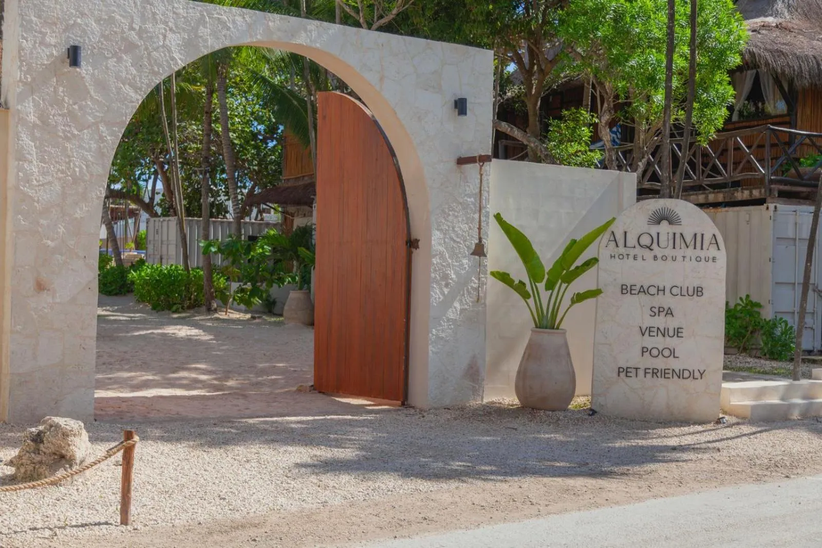 Facade/entrance in Alquimia Hotel Boutique