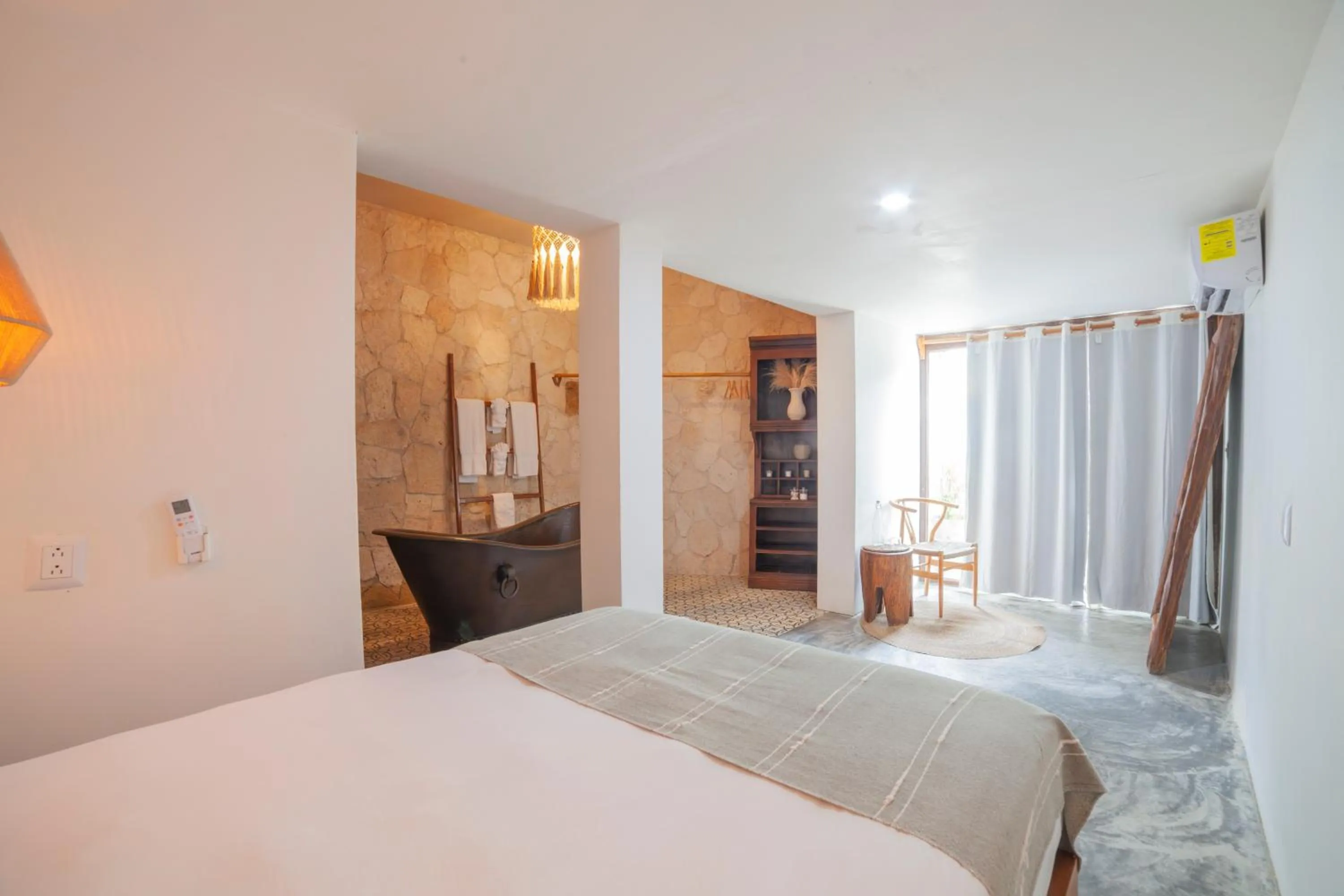 View (from property/room), Bed in Alquimia Hotel Boutique