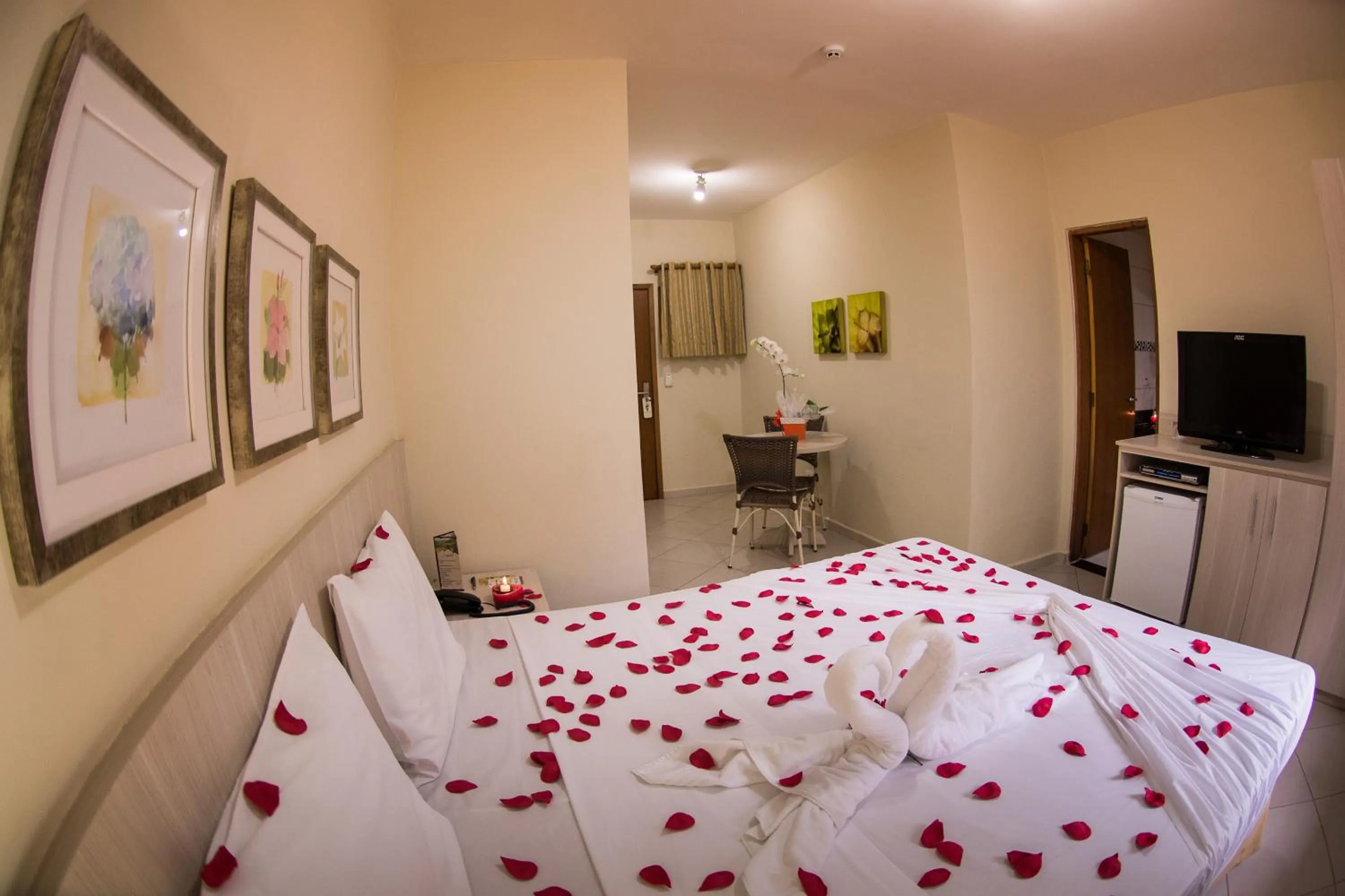 Bed in Hotel Refúgio Vista Serrana