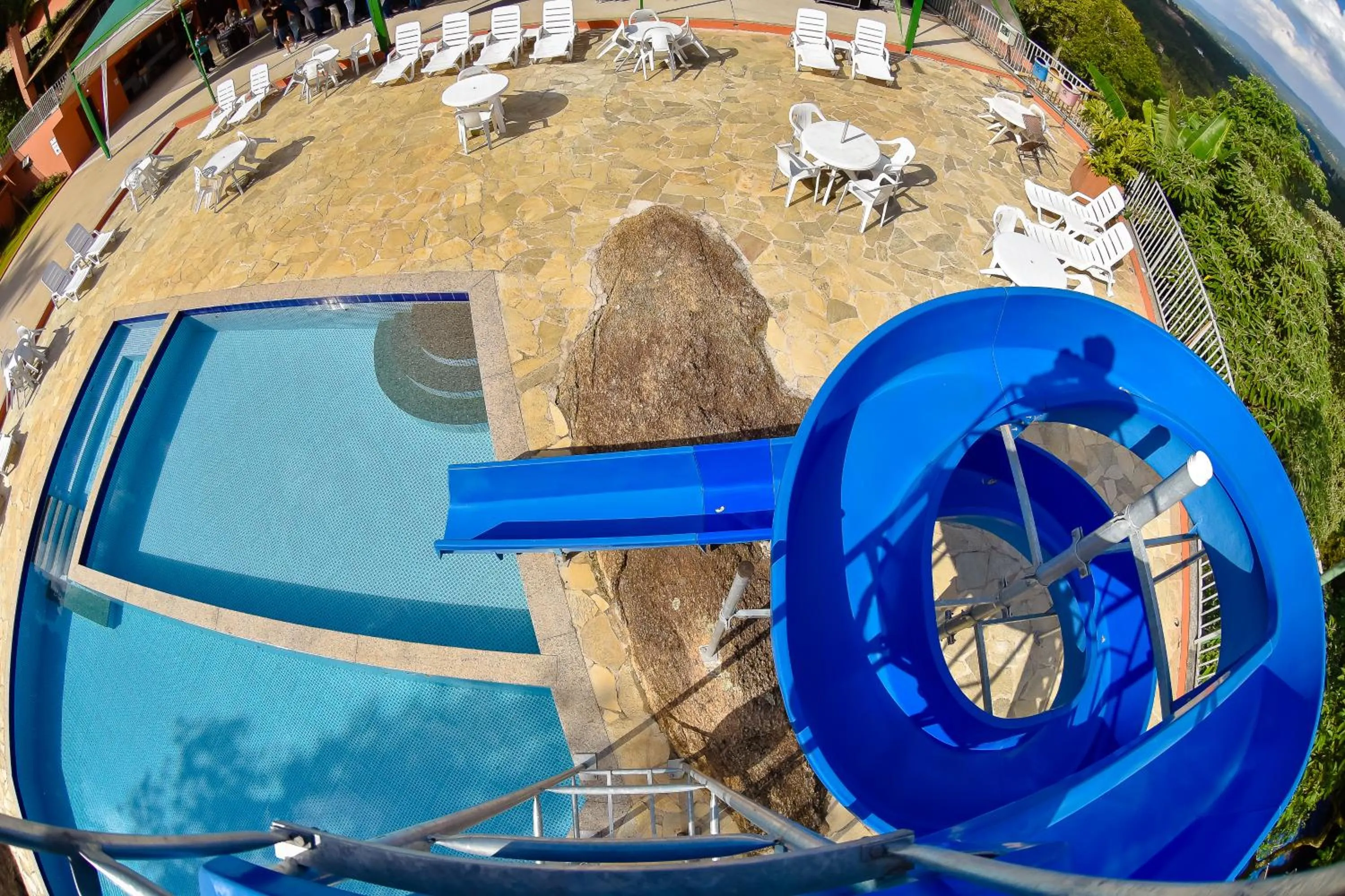 Swimming pool in Hotel Refúgio Vista Serrana