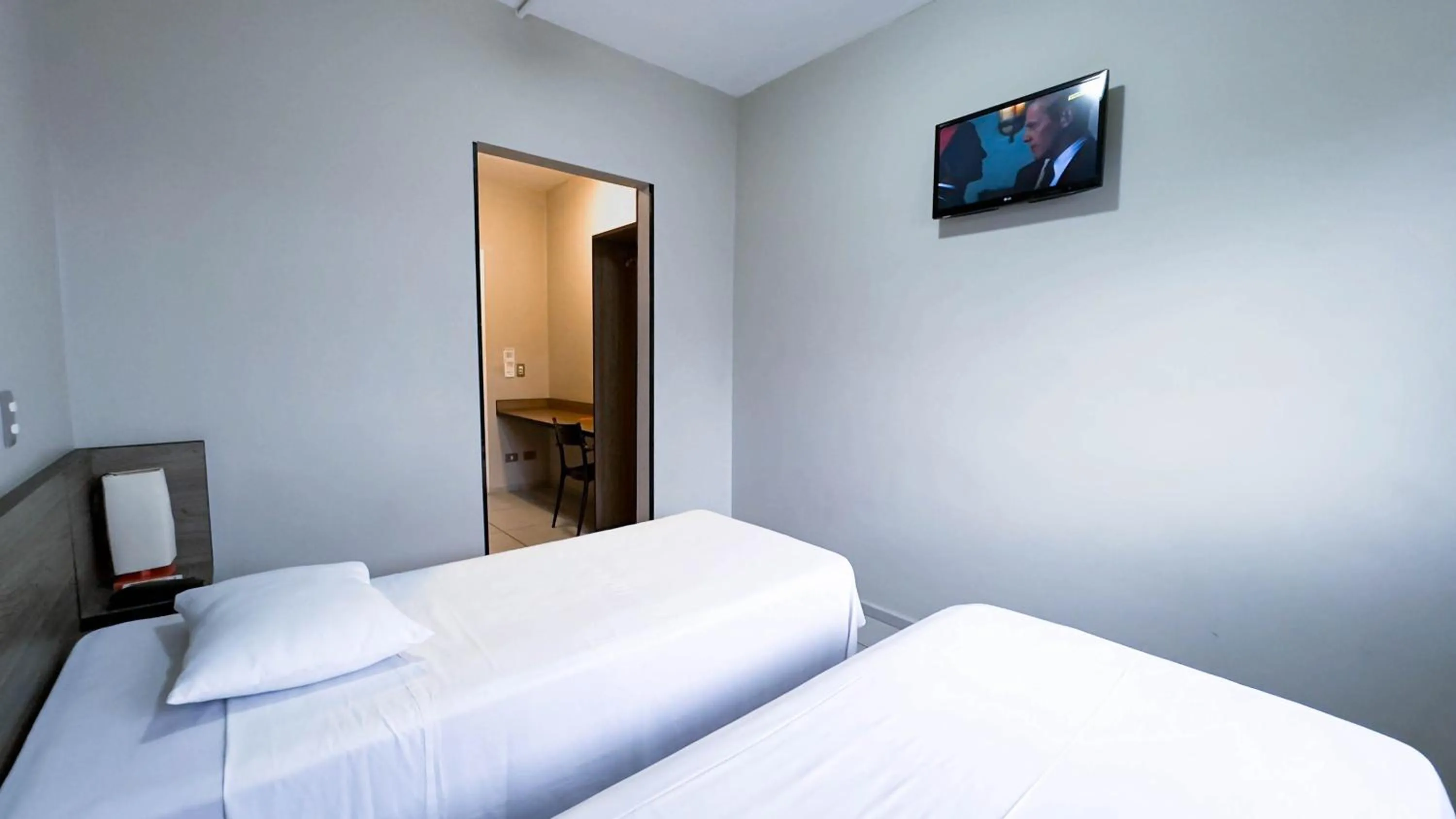 Bed in I-Hotel Piracicaba