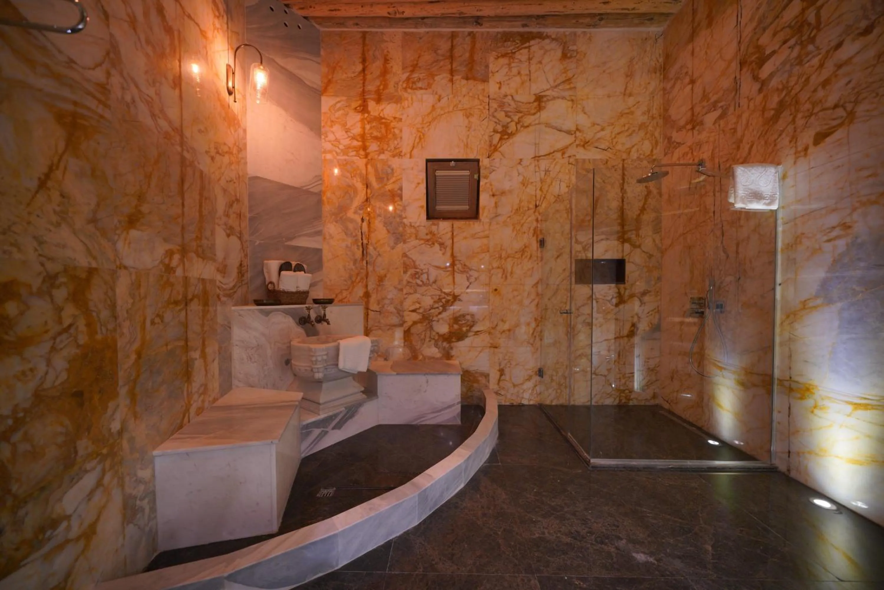 Bathroom in Kappadoks Cave Hotel