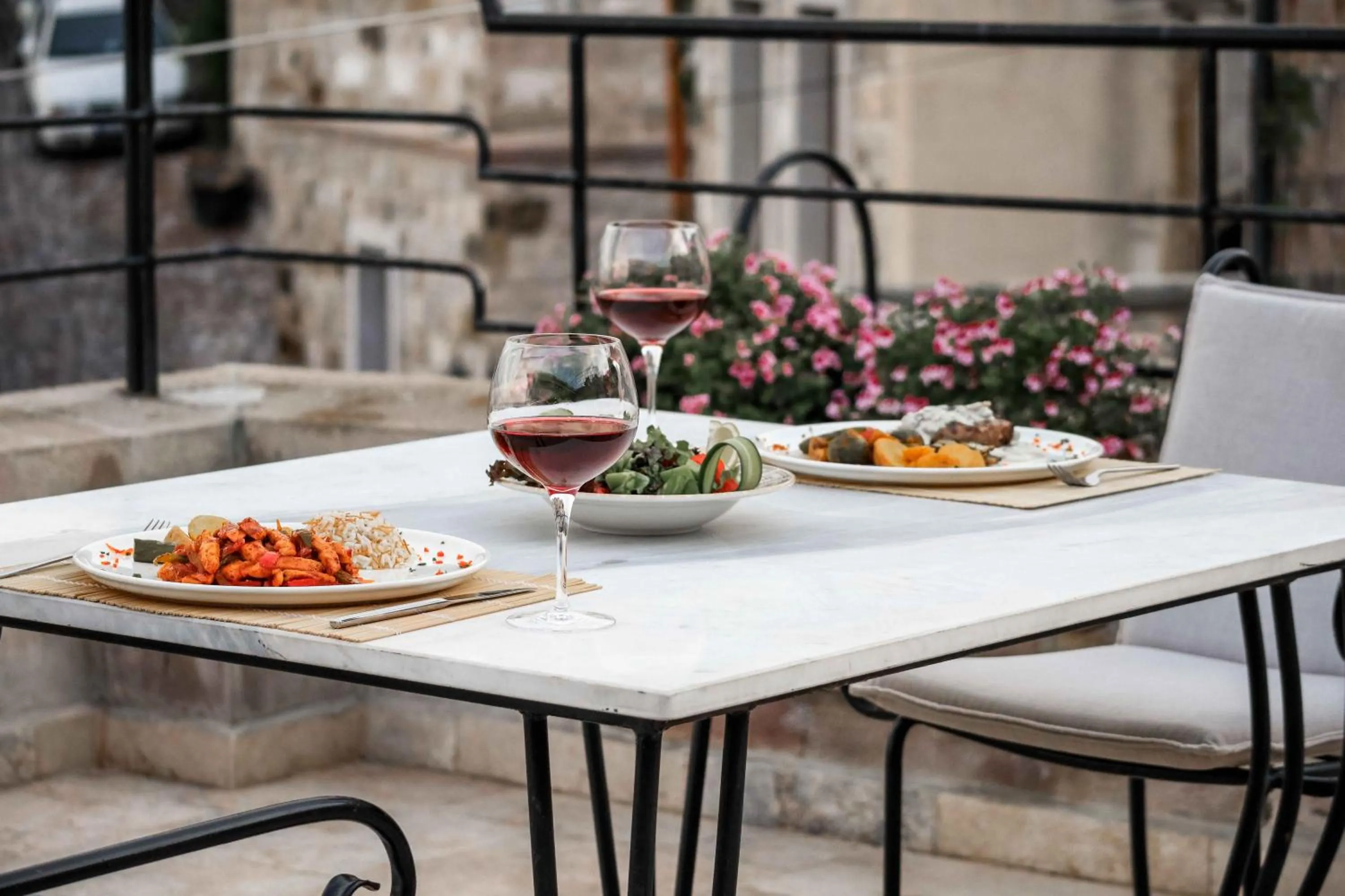 Food in Kappadoks Cave Hotel