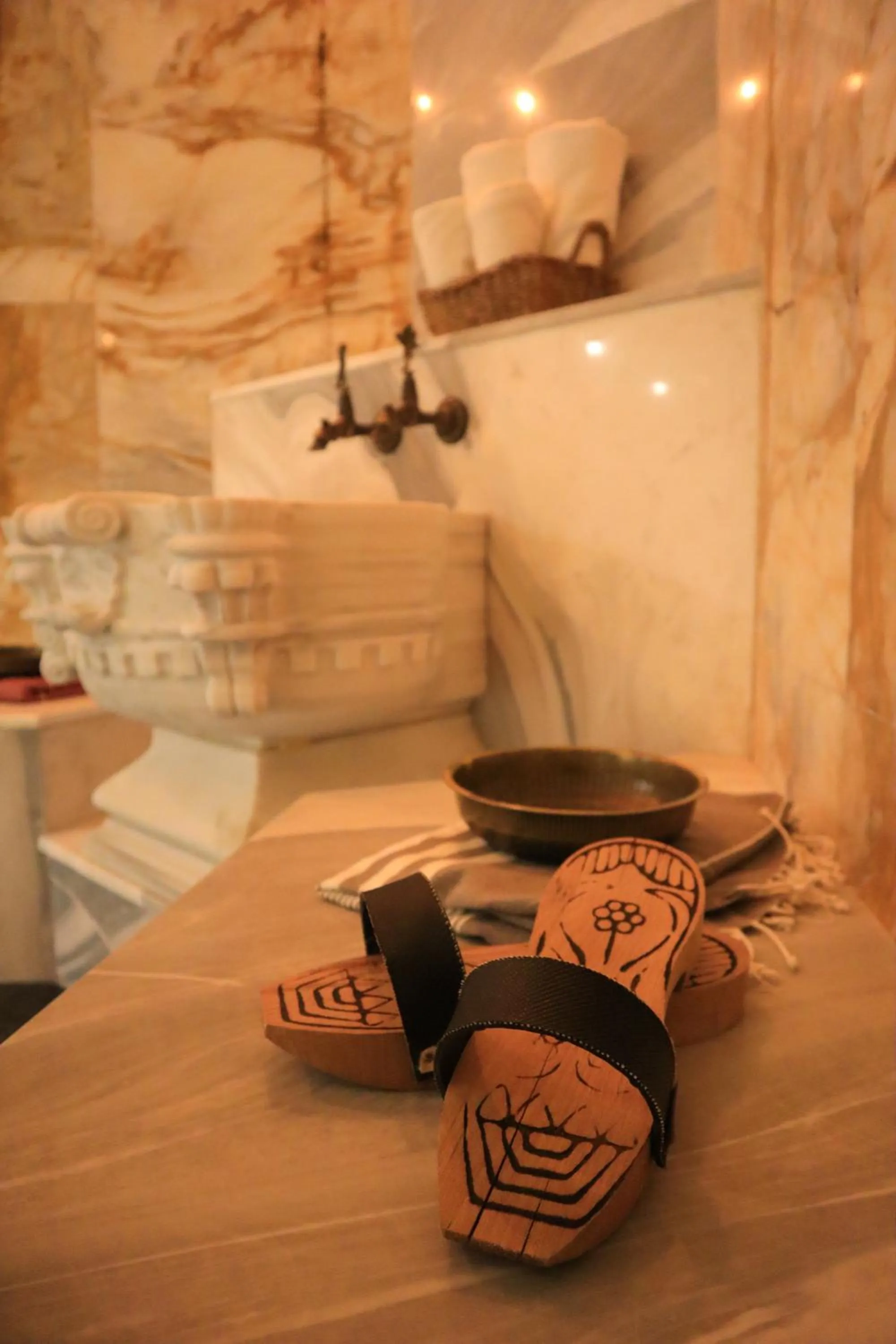 Bathroom in Kappadoks Cave Hotel