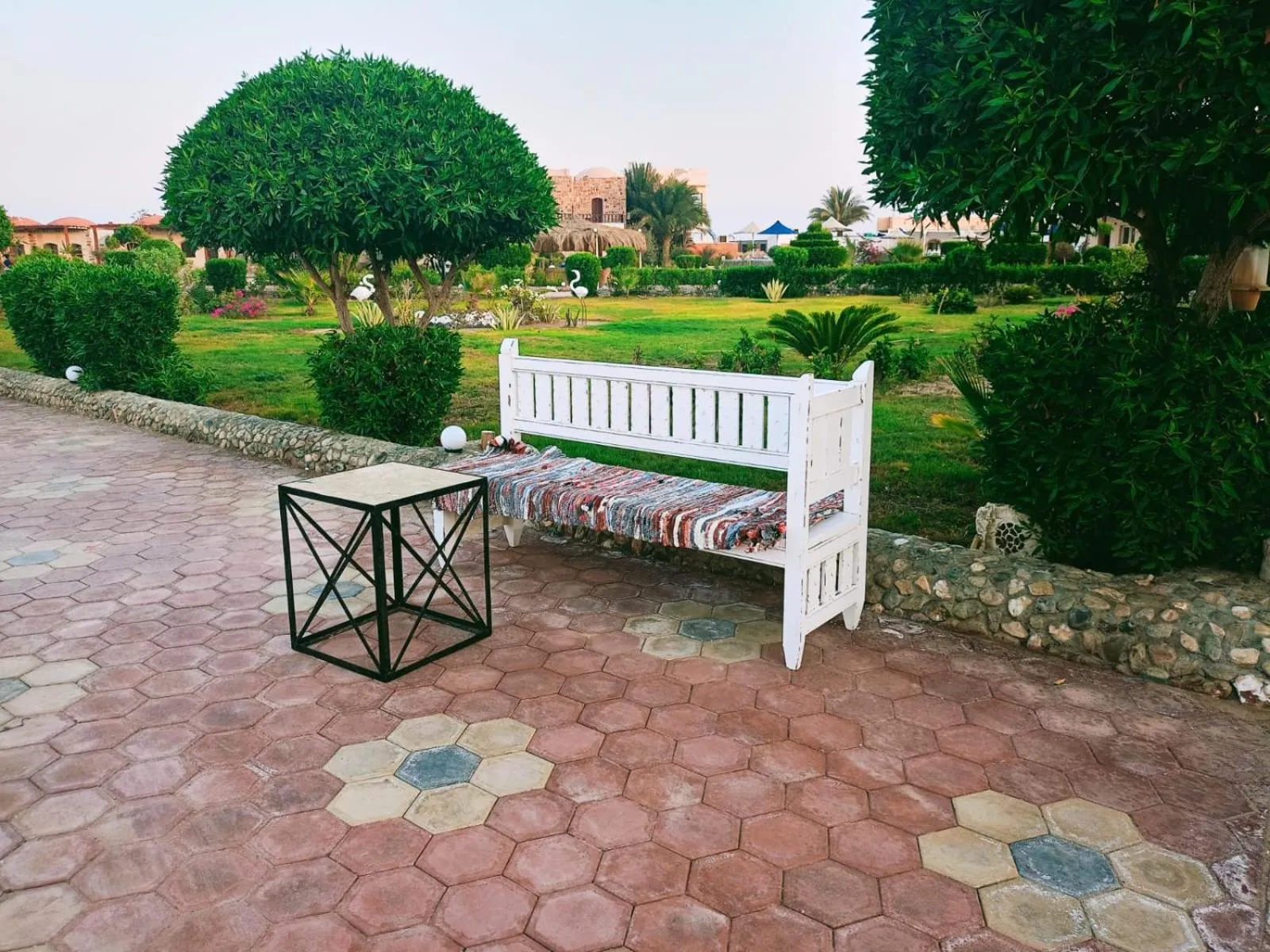 Garden view in Dolphin Continental Hotel