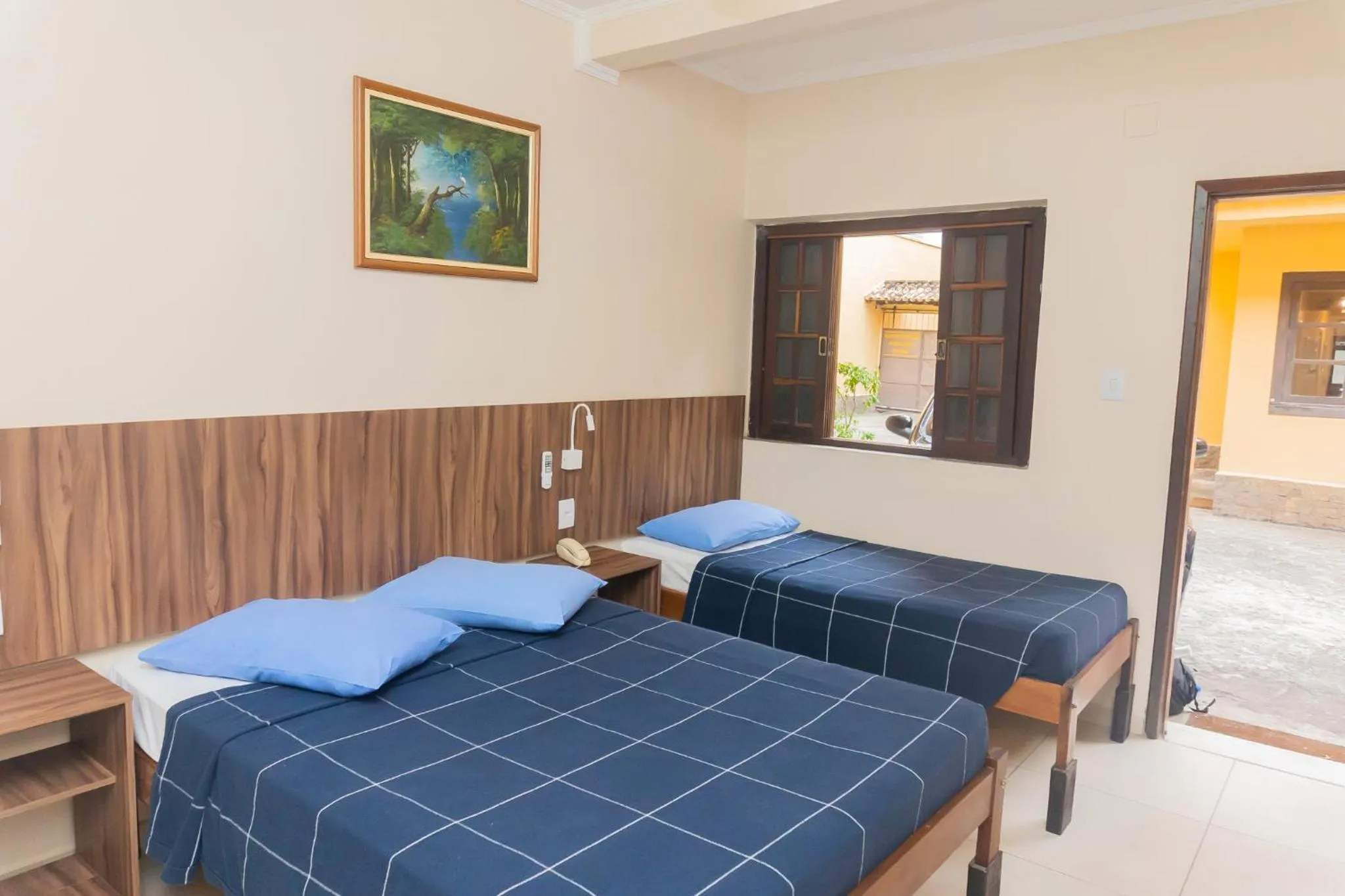 Bed in Hotel Colonial