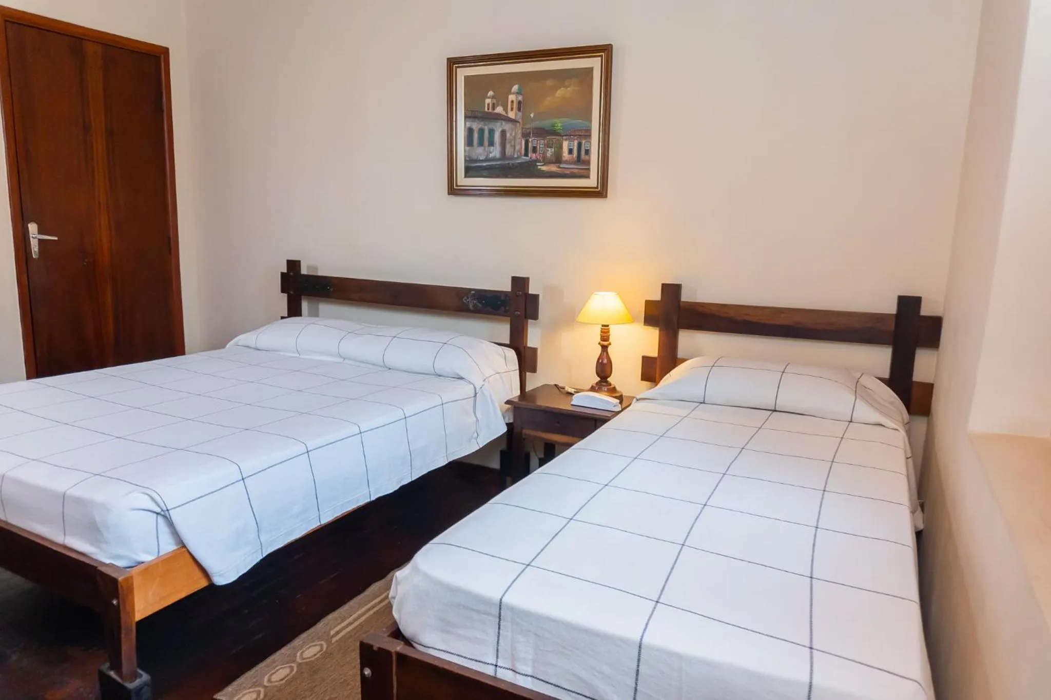 Bed in Hotel Colonial
