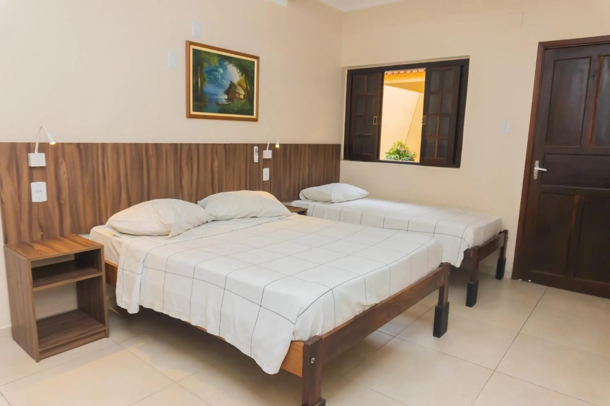 Bed in Hotel Colonial