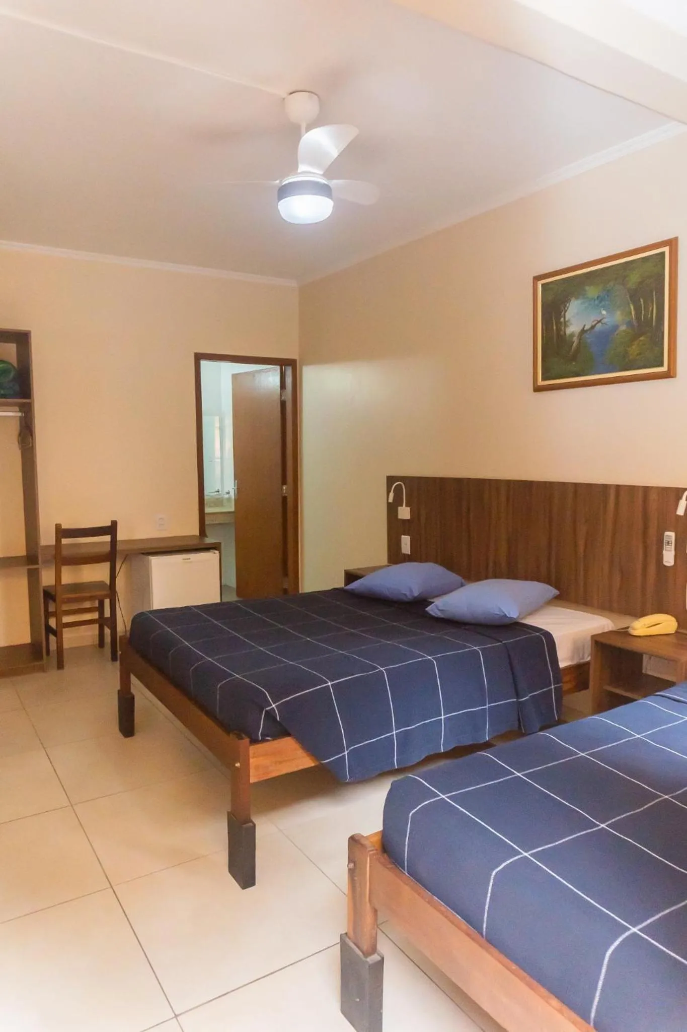 Bed in Hotel Colonial