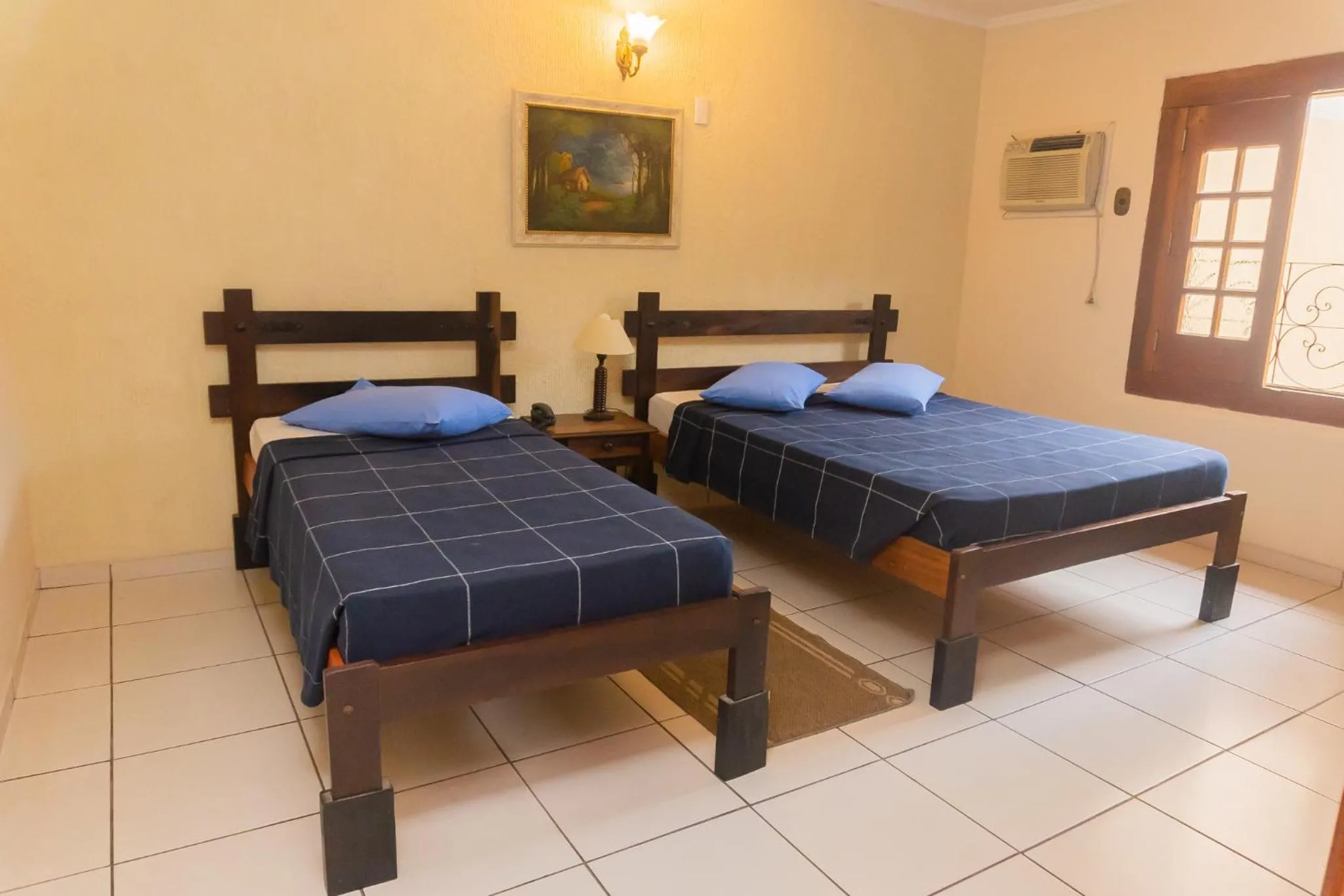 Bed in Hotel Colonial
