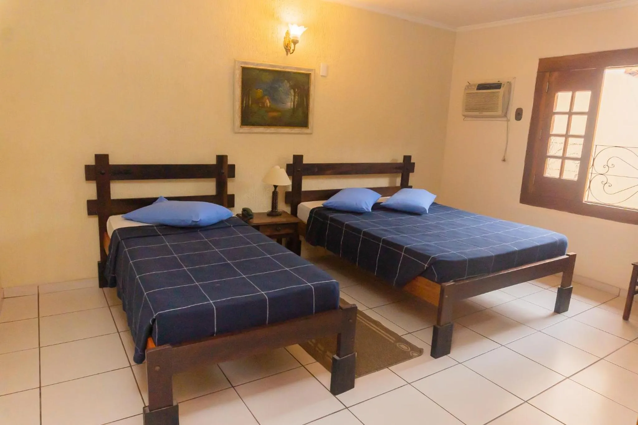 Bed in Hotel Colonial