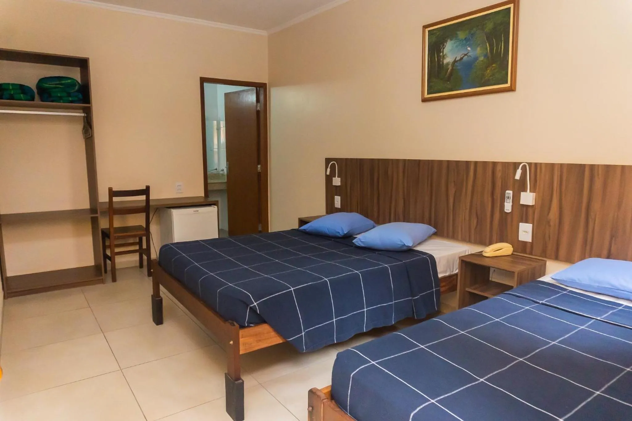 Bed in Hotel Colonial