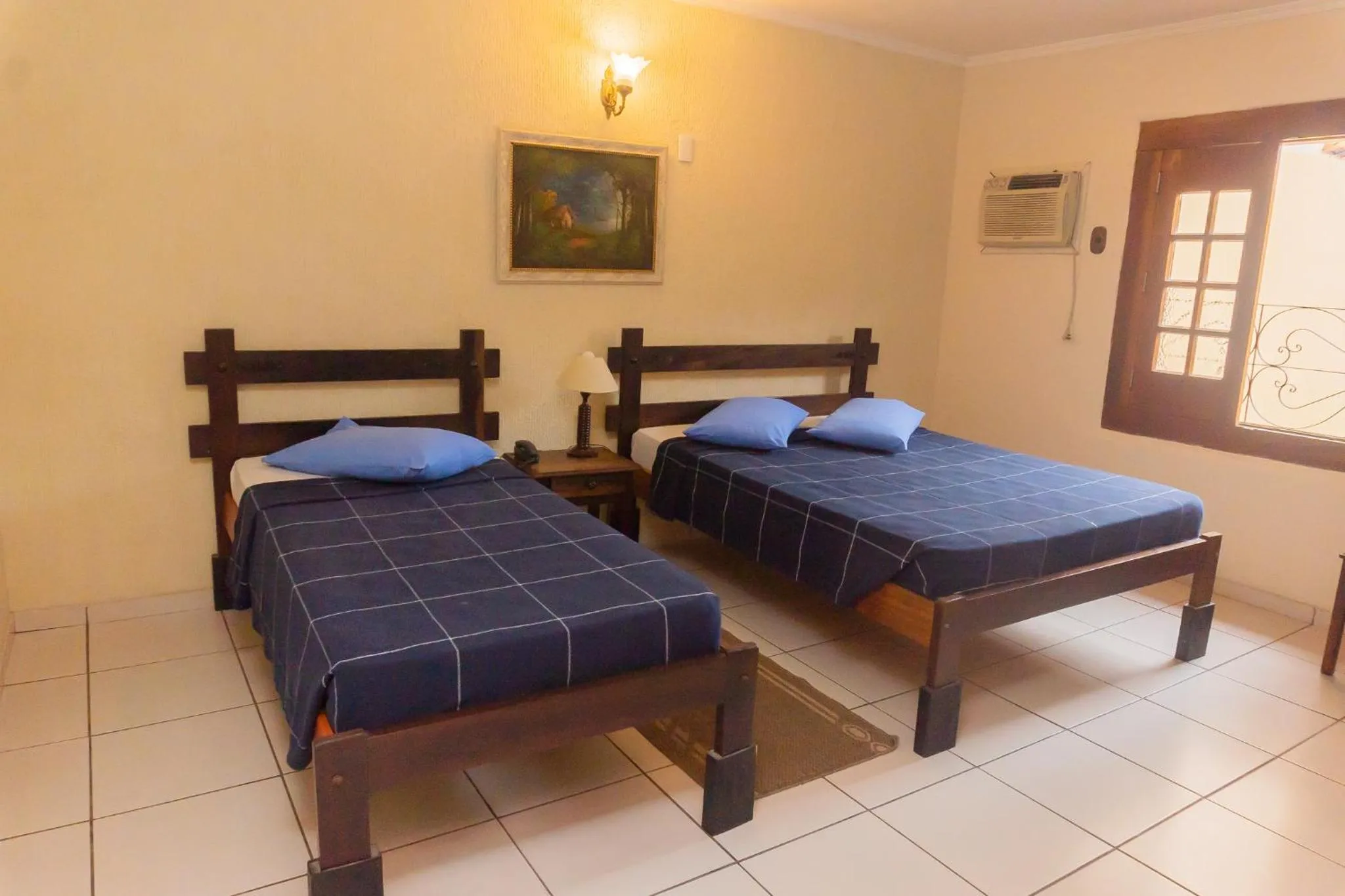 Bed in Hotel Colonial
