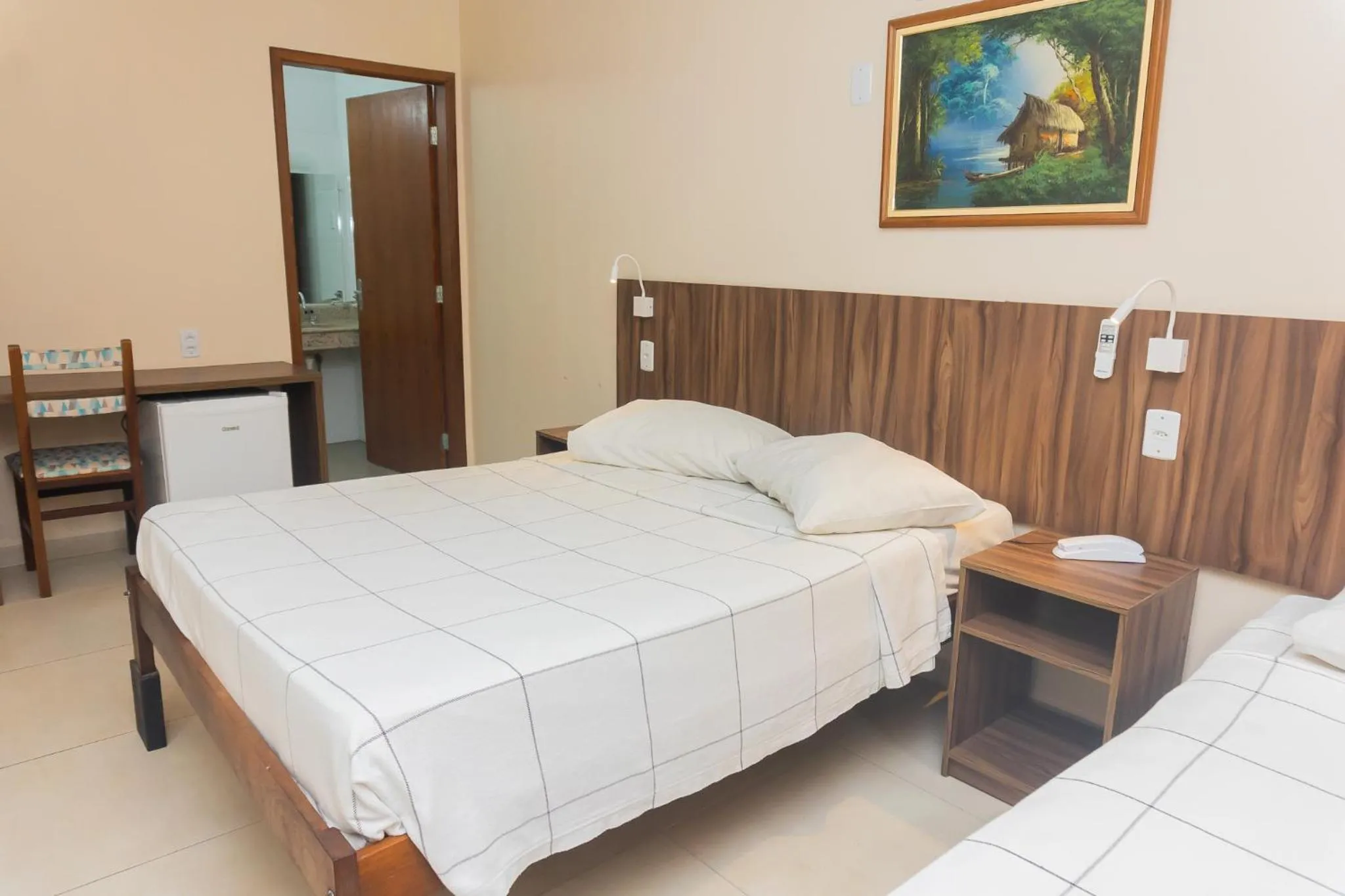 Bed in Hotel Colonial