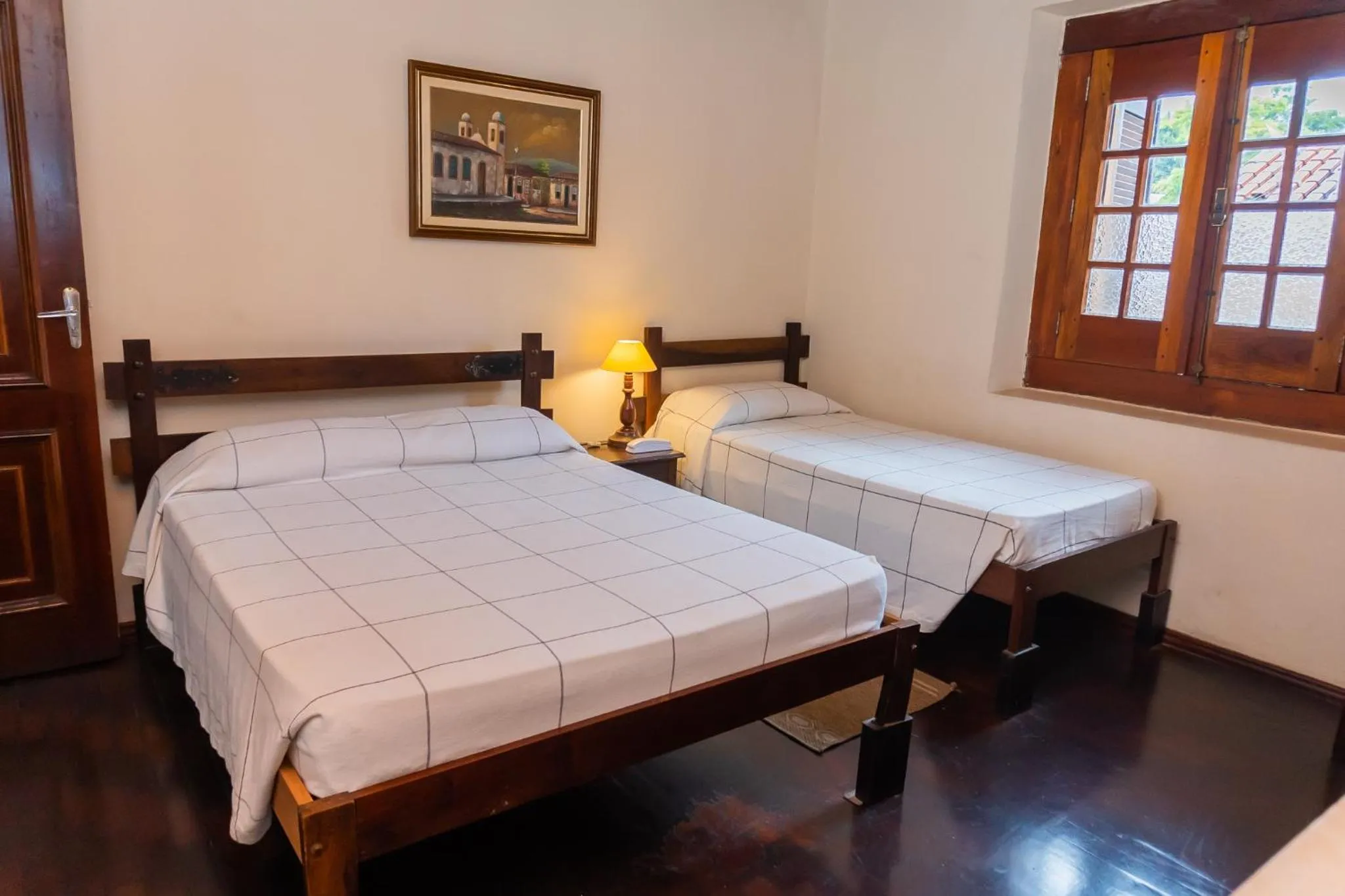 Bed in Hotel Colonial