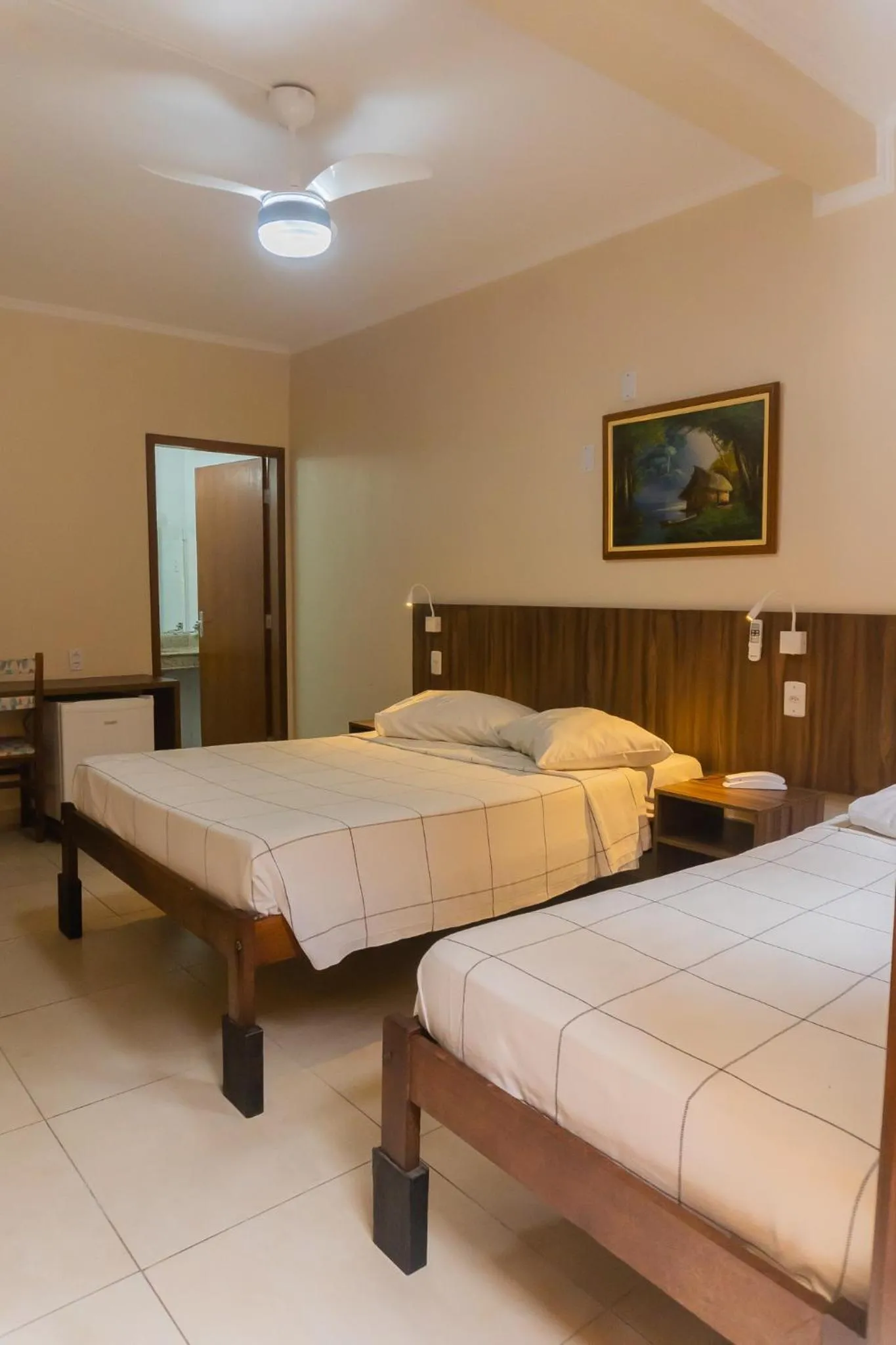 Bed in Hotel Colonial