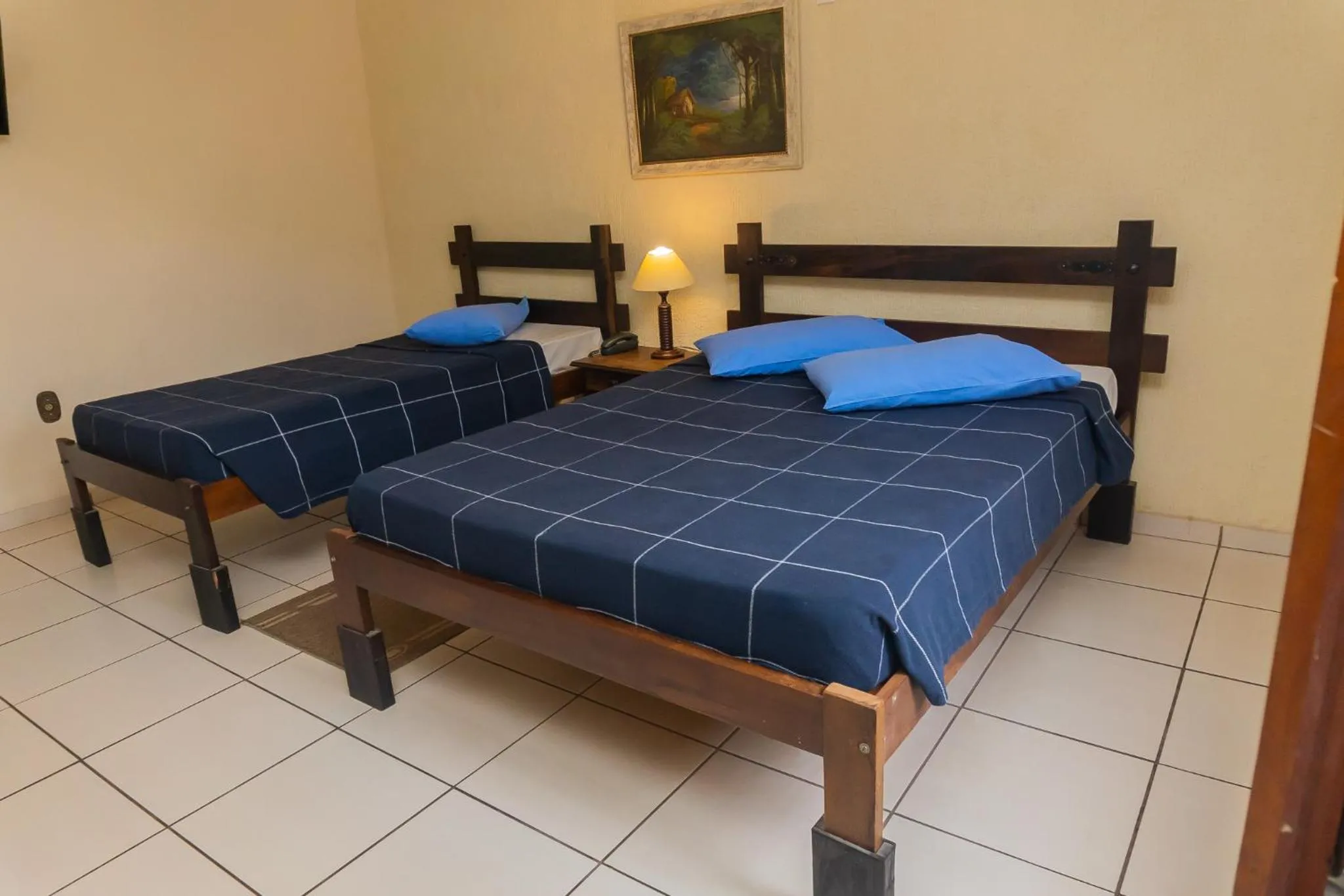 Bed in Hotel Colonial