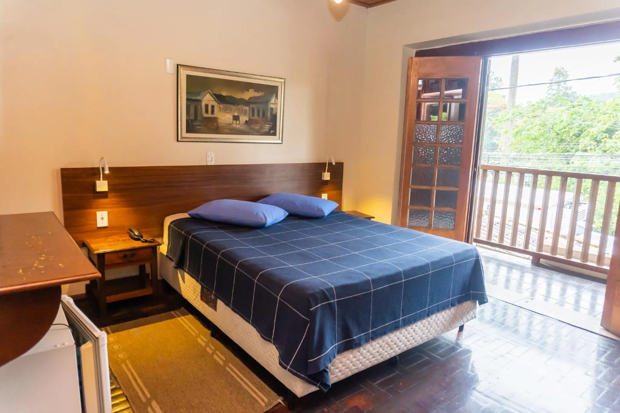 Bed in Hotel Colonial