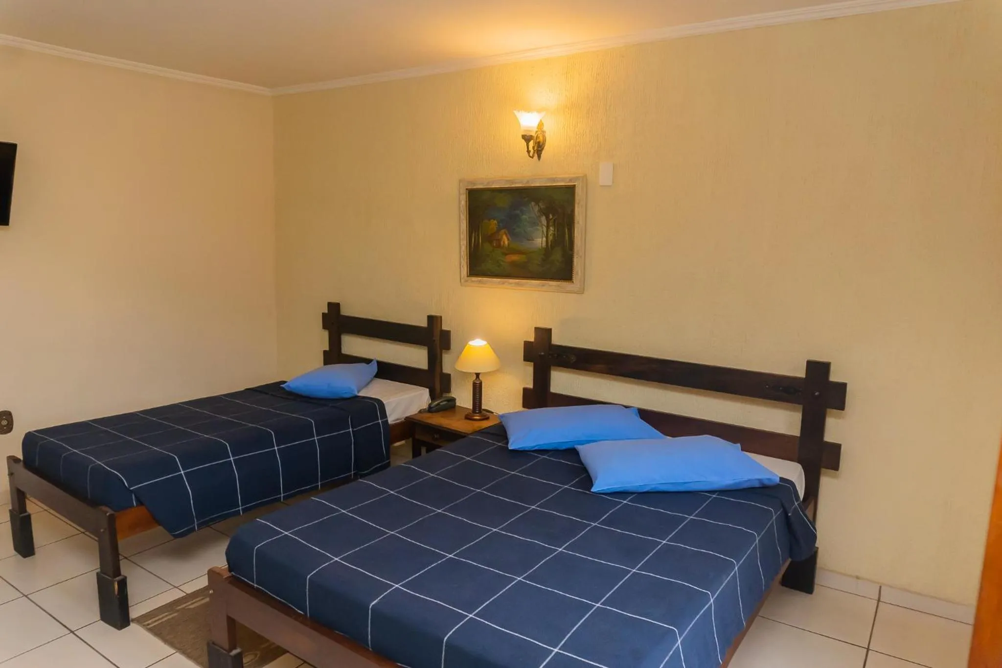 Bed in Hotel Colonial