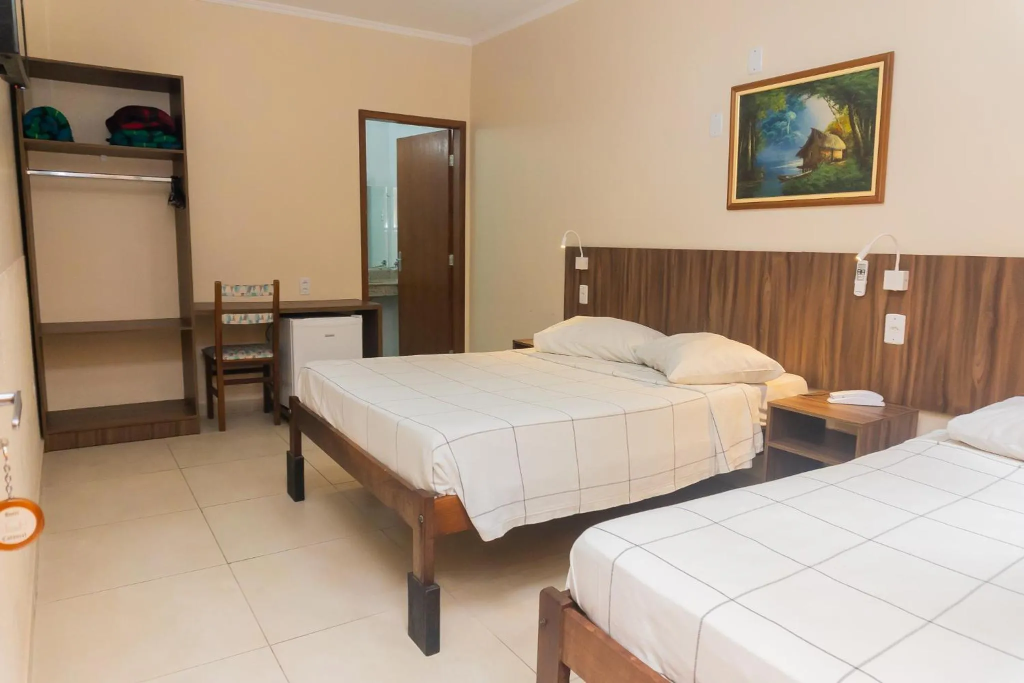 Bed in Hotel Colonial