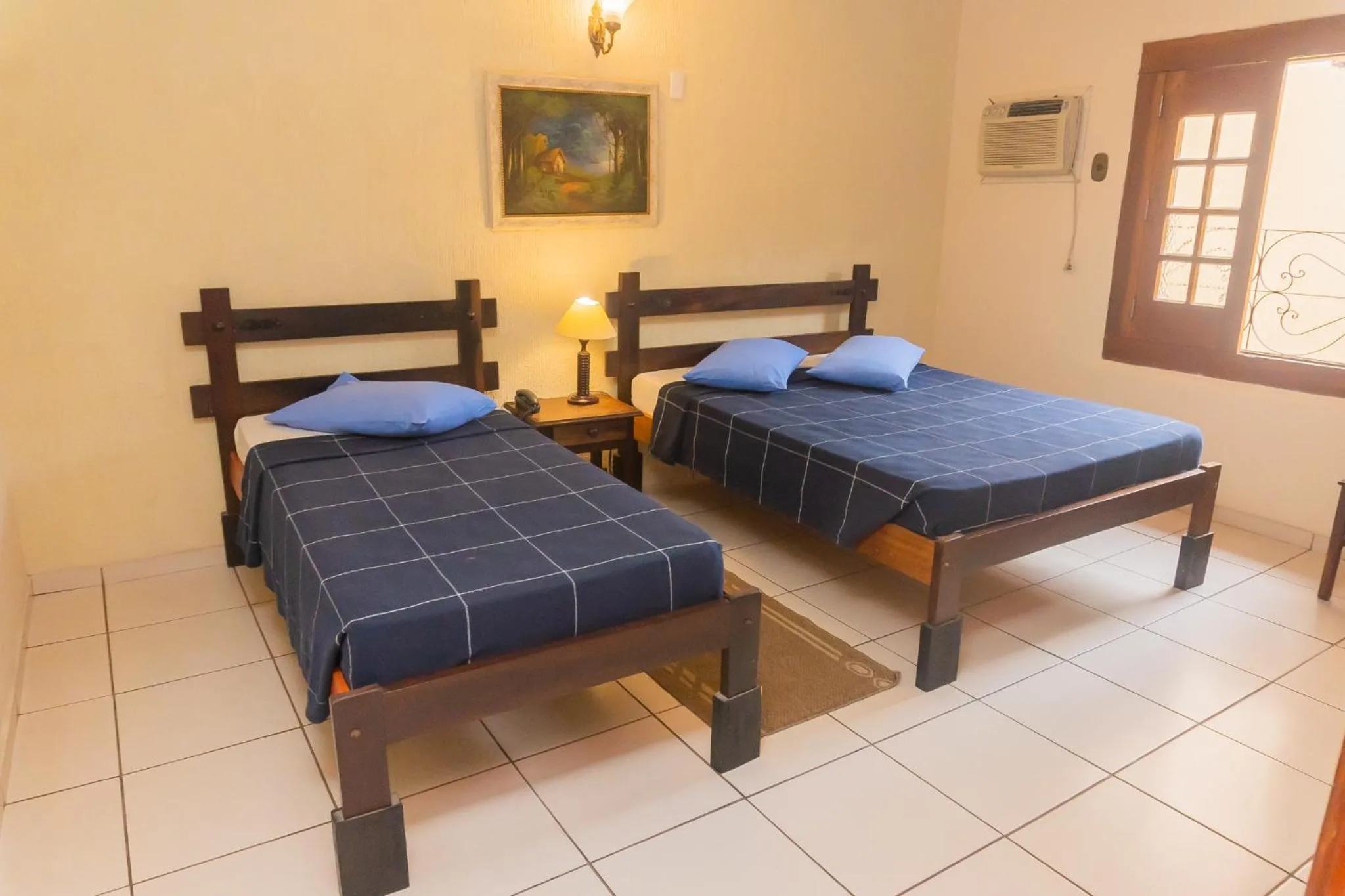 Bed in Hotel Colonial