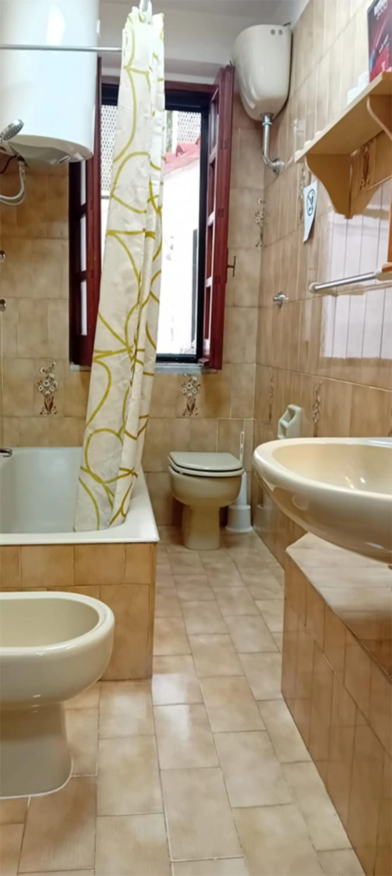 Shower in B&B Villa Anna Wunderbar