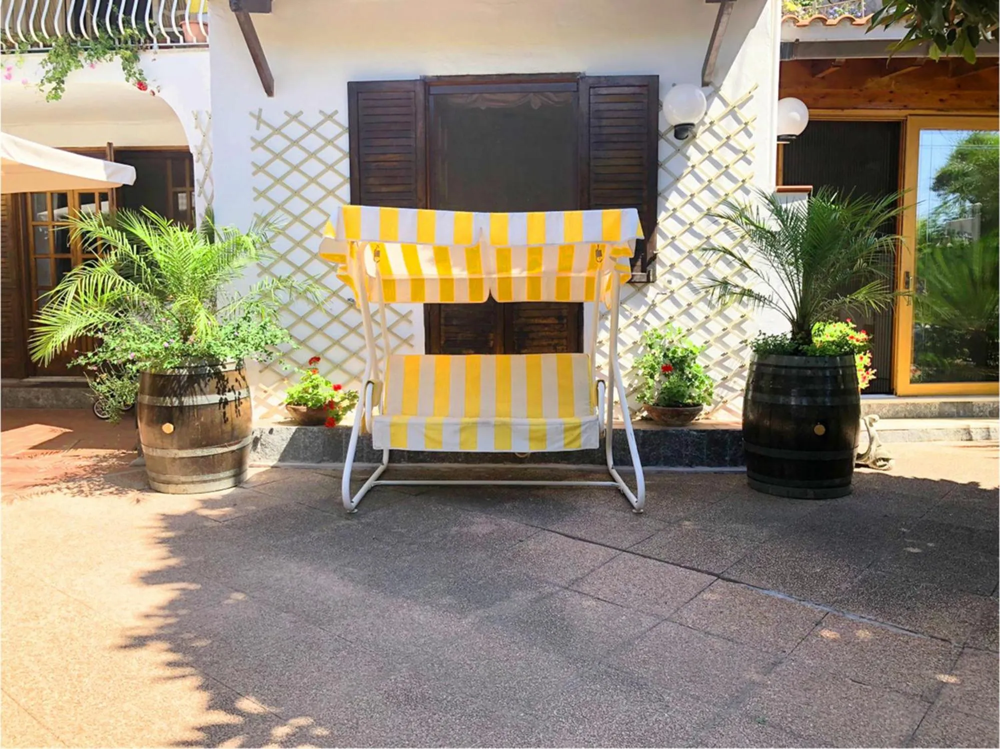 Garden in B&B Villa Anna Wunderbar