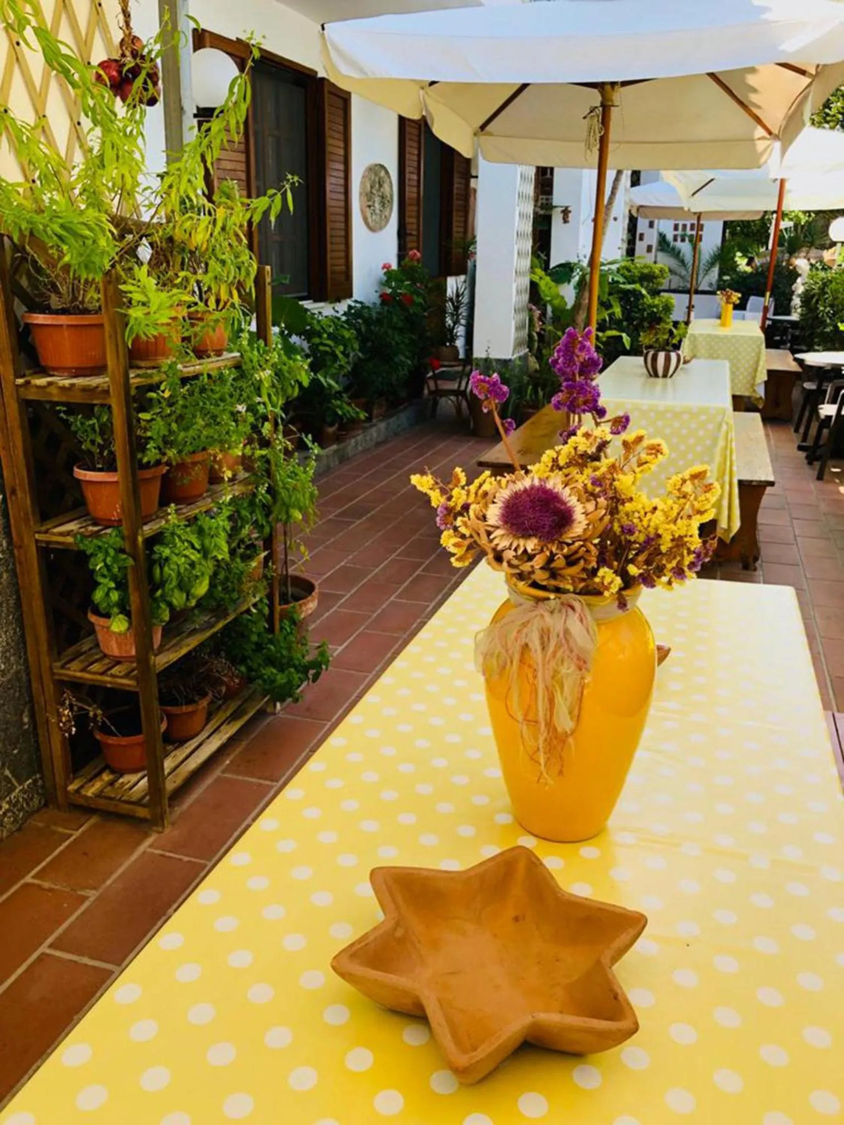 Balcony/Terrace in B&B Villa Anna Wunderbar