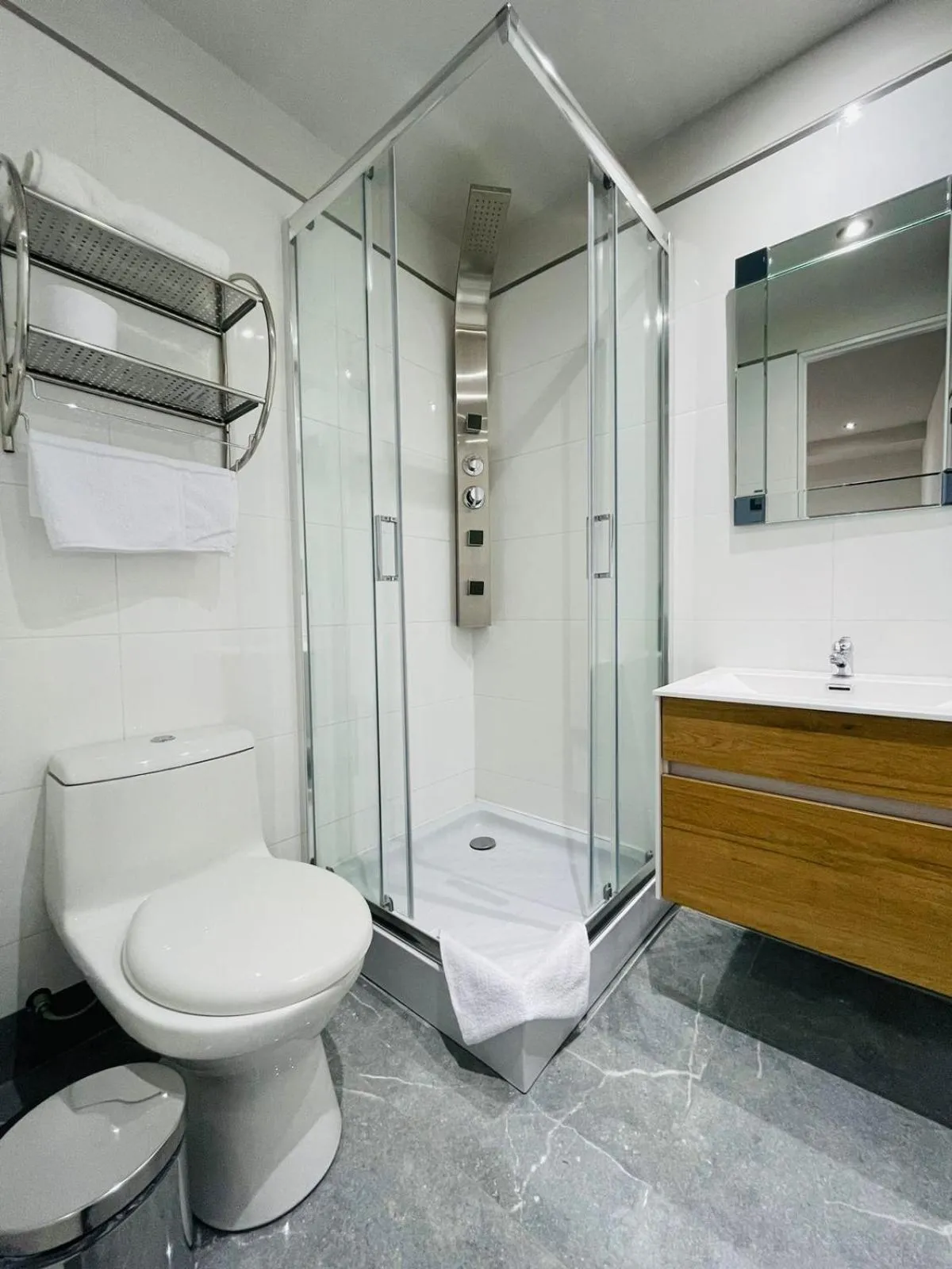 Shower in Hotel Casagrande