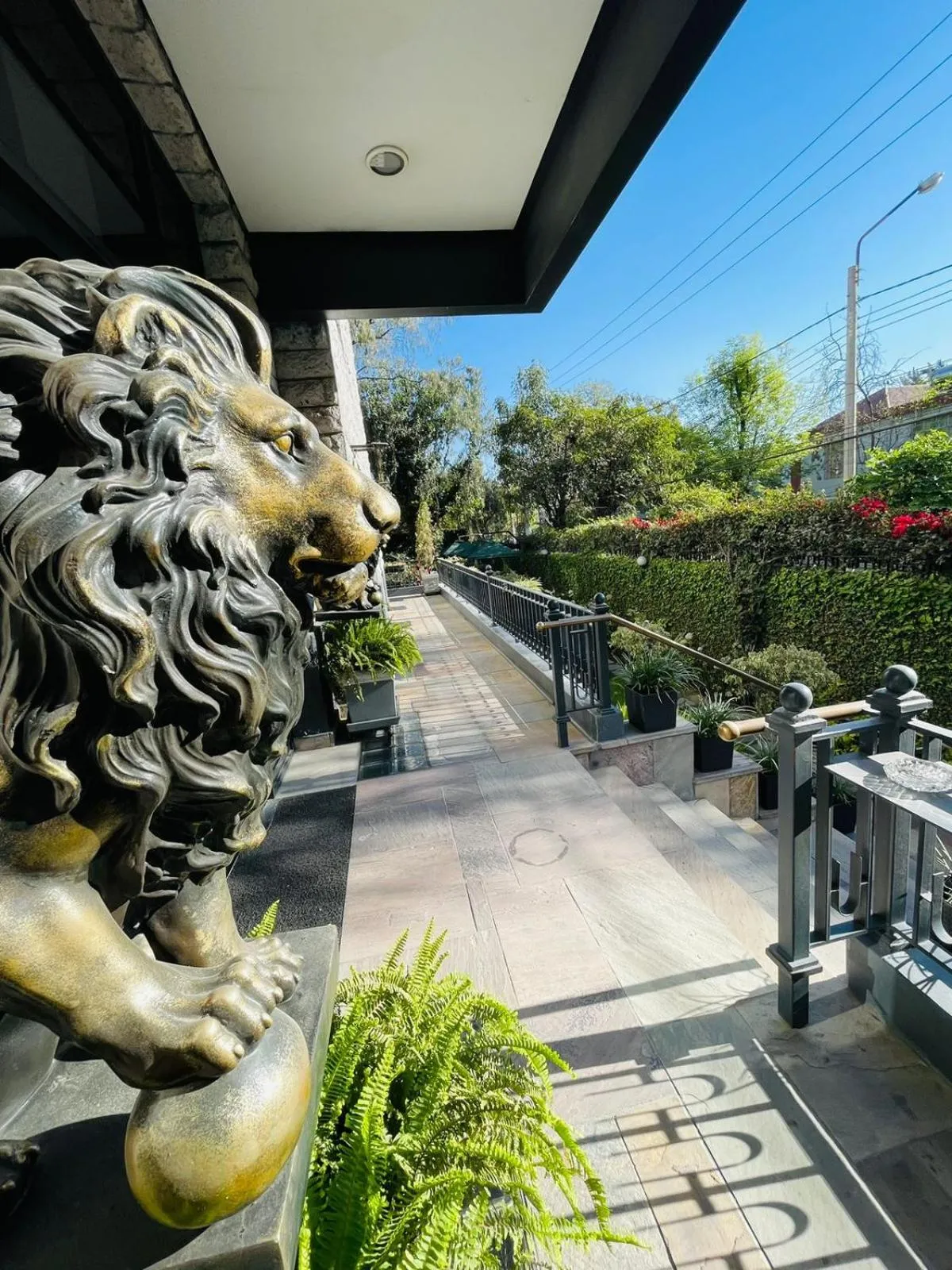 Facade/entrance in Hotel Casagrande