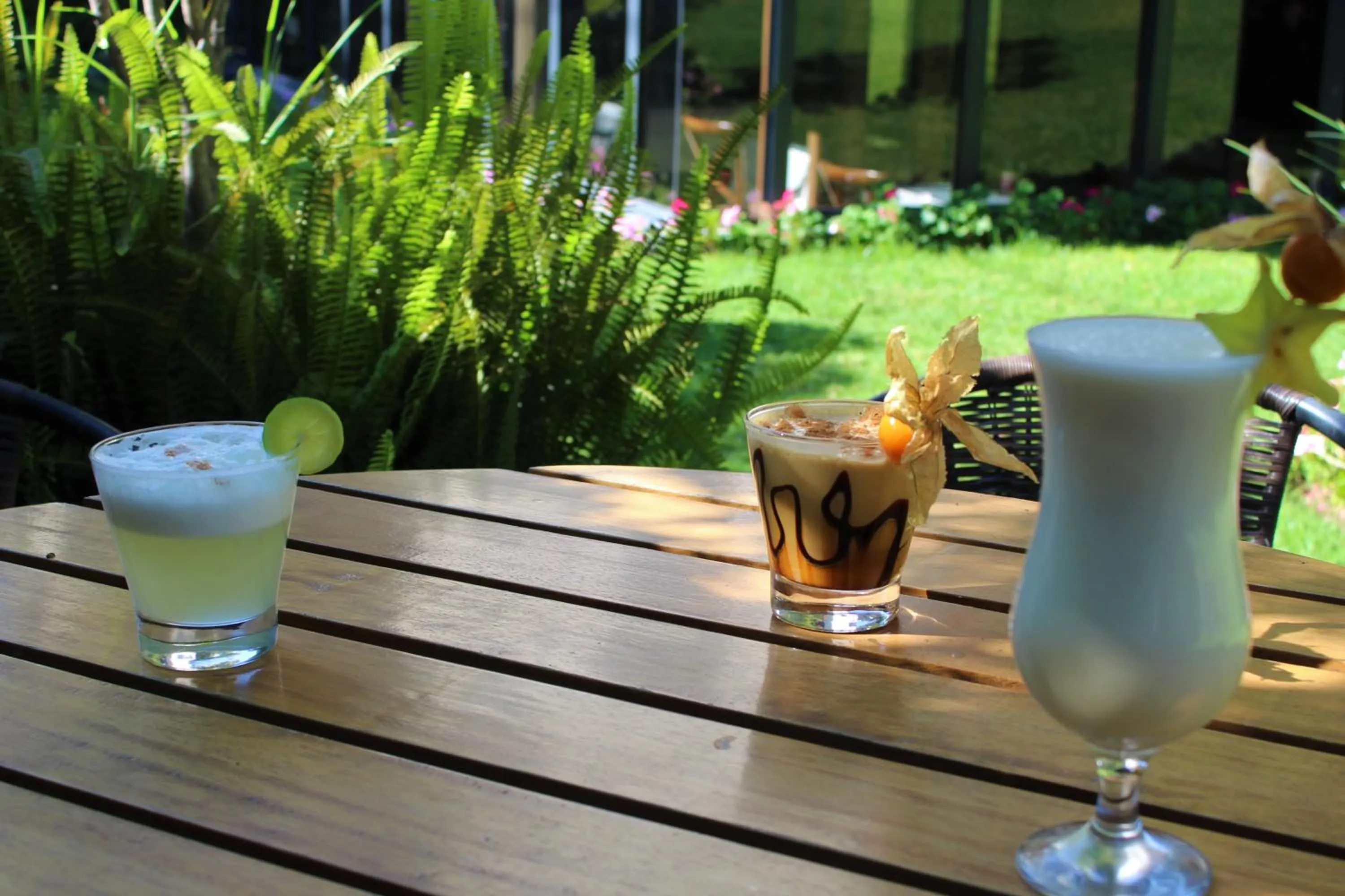 Alcoholic drinks in Hotel Casagrande
