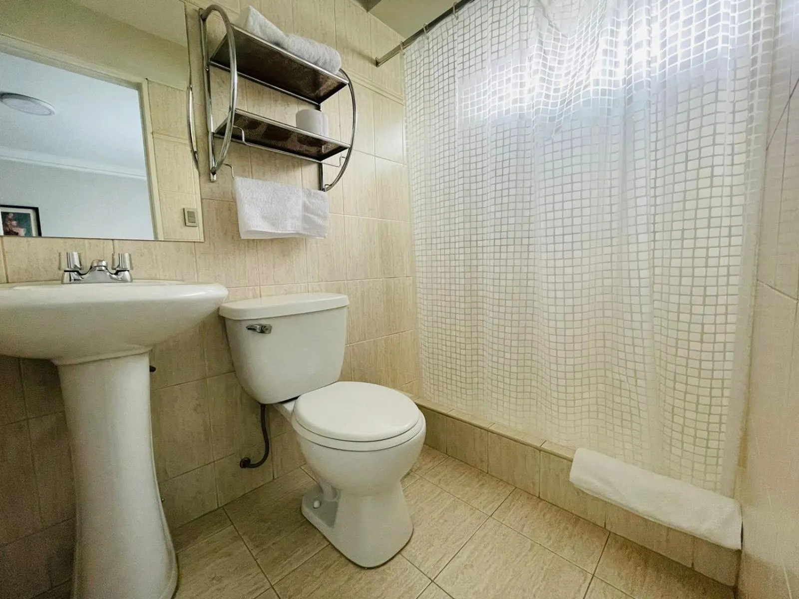 Bathroom in Hotel Casagrande