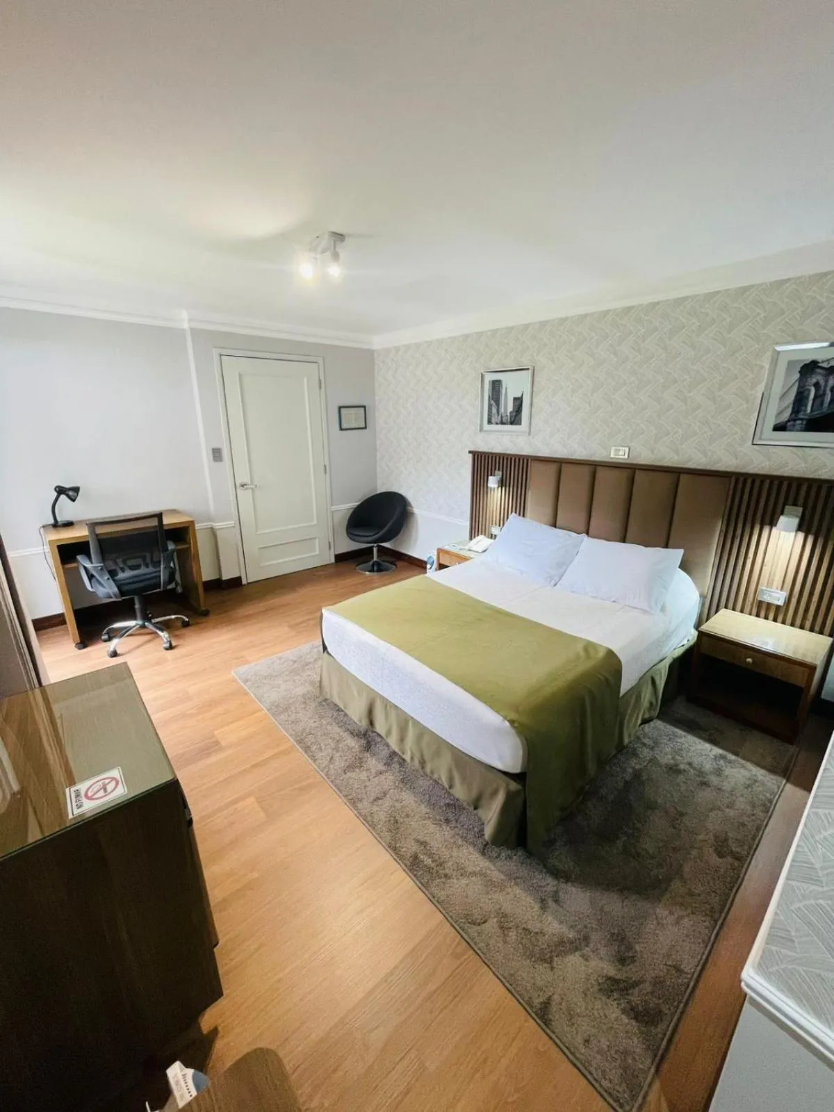 Garden view, Bed in Hotel Casagrande