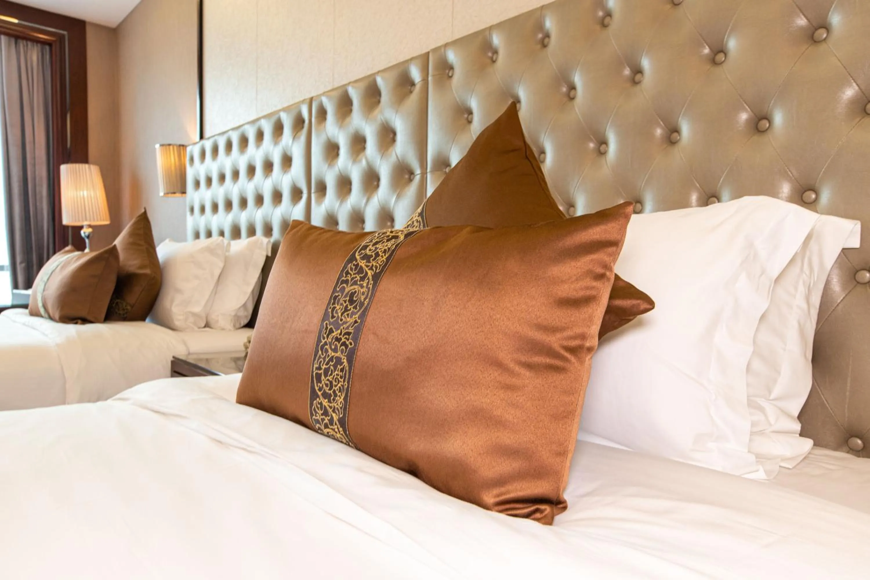 Bed in Wyndham Grand Plaza Royale Chenzhou