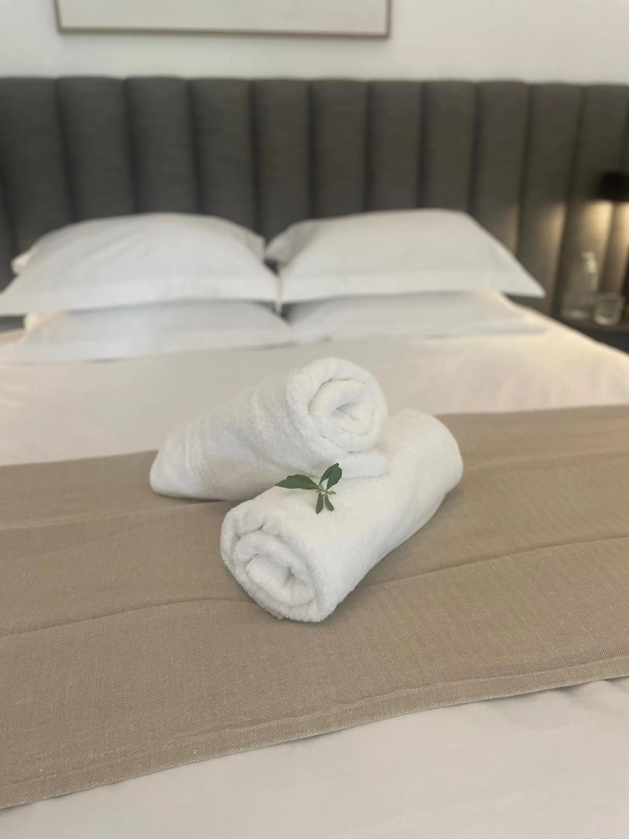 Bed in Mountain Cottages at Haskell Vineyard