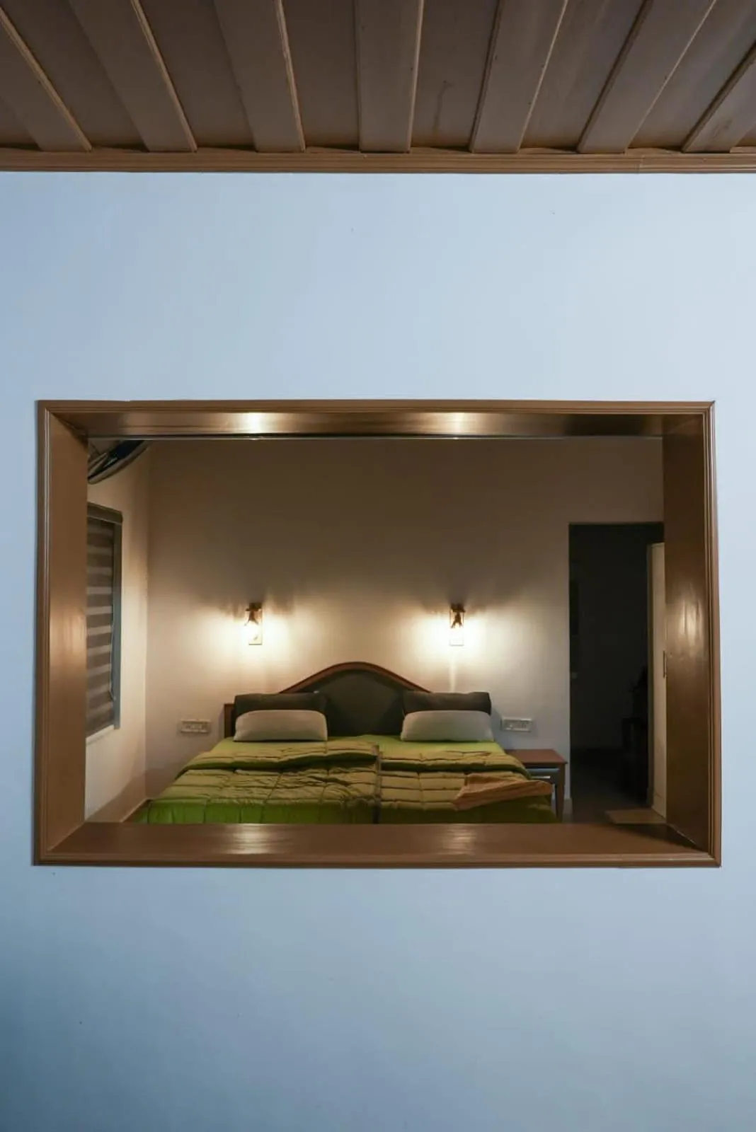 Bed in The Nirvana Resort Munnar