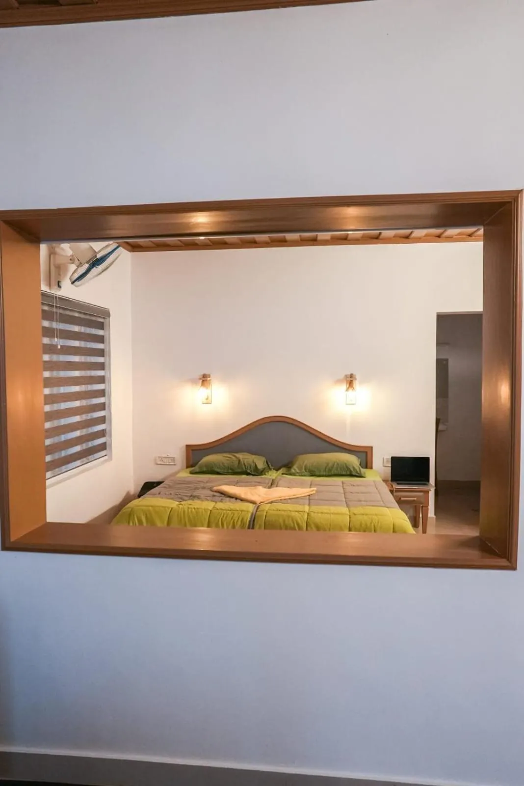 Bed in The Nirvana Resort Munnar