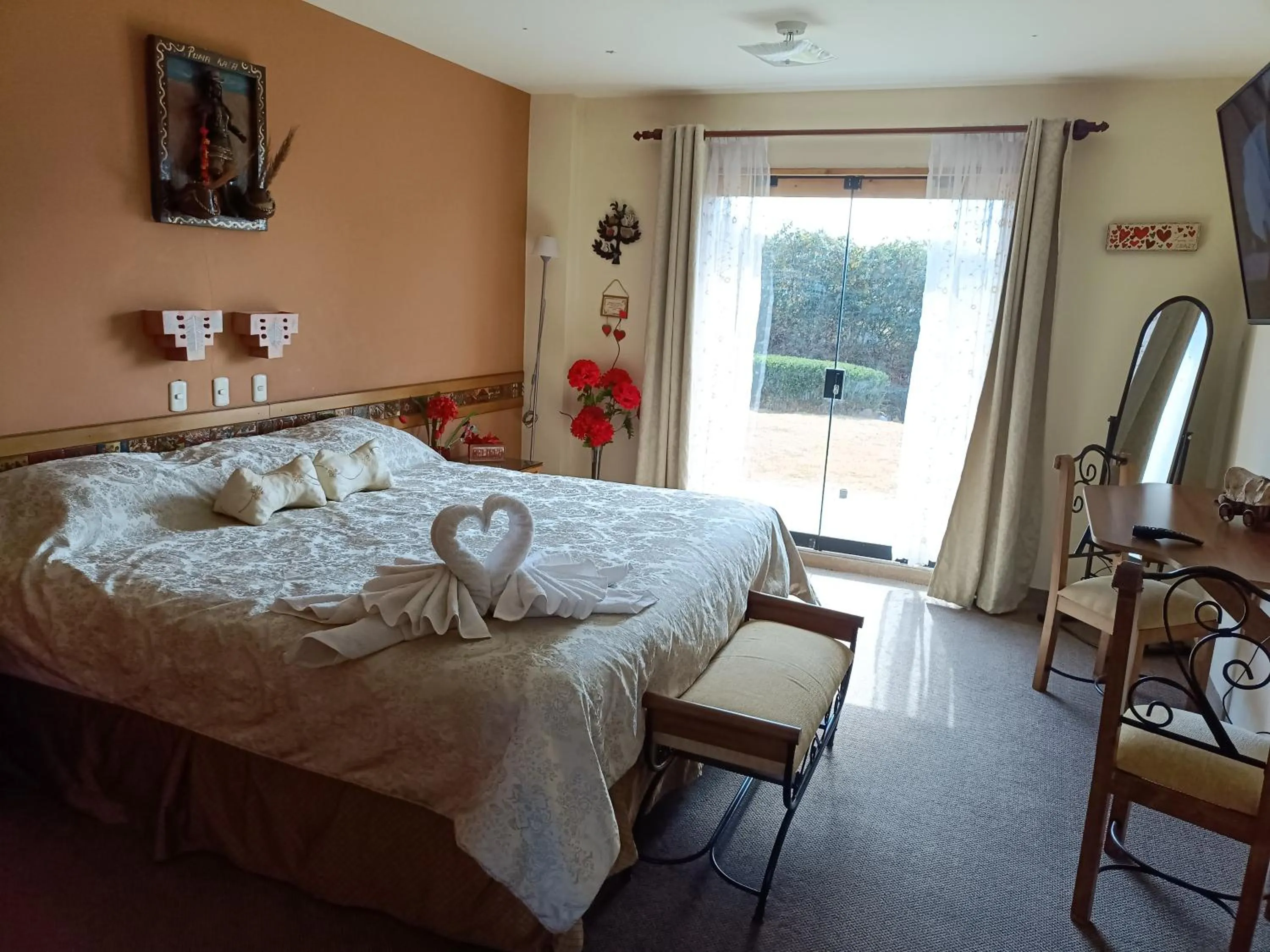 Bed in Hotel Pumakala