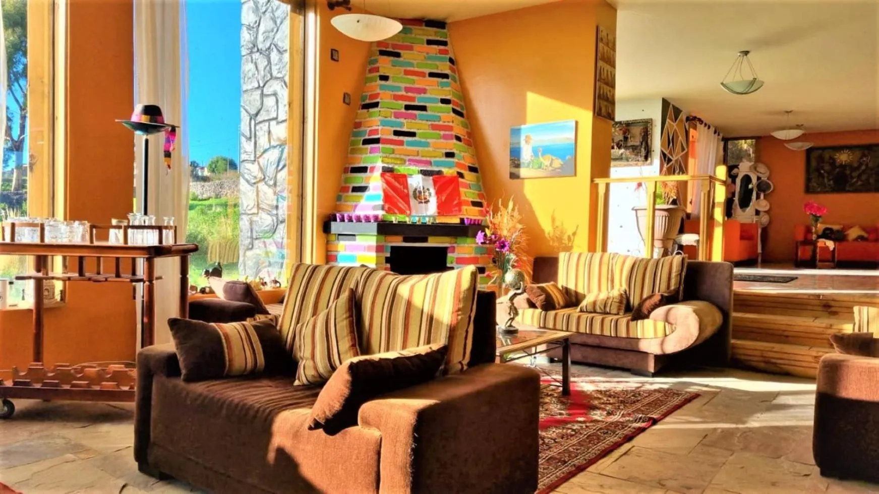 Living room in Hotel Pumakala